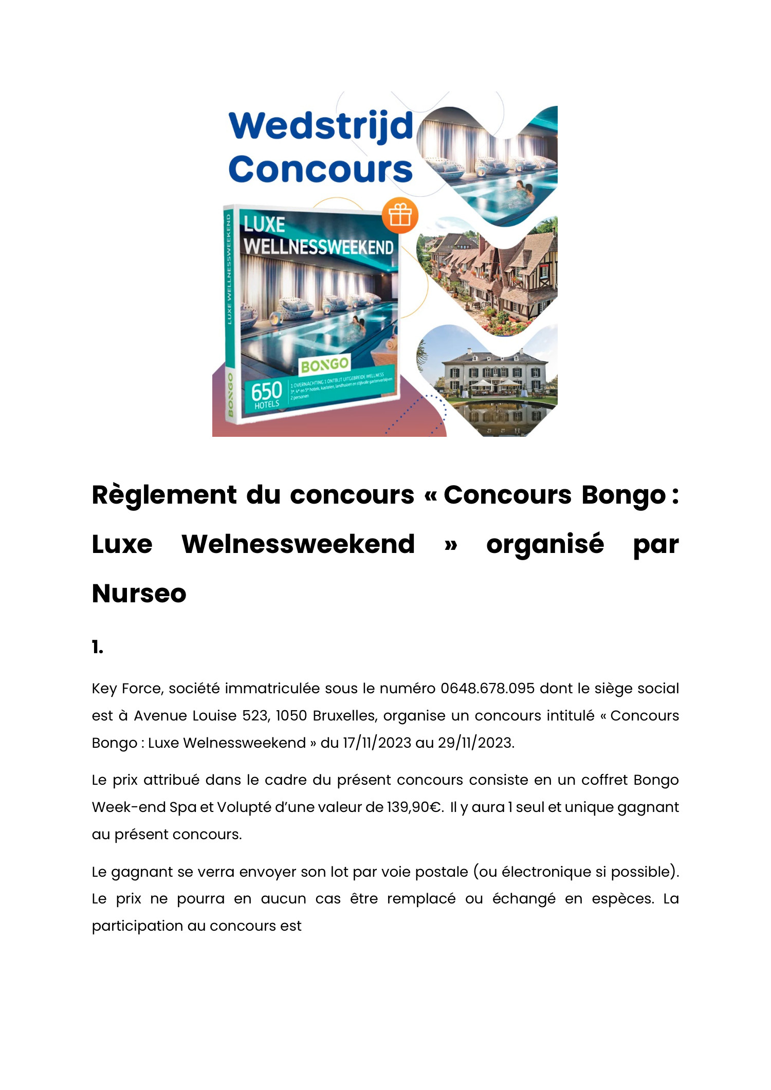 R Glement Du Concours Bongo Pdf Docdroid