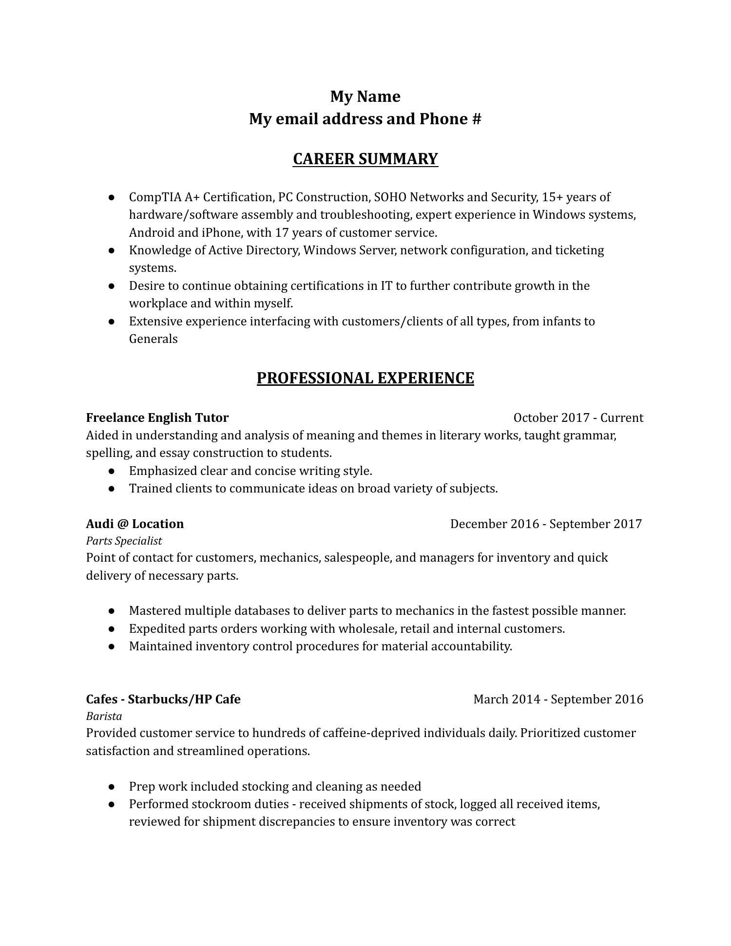 Stripped Resume Pdf Docdroid