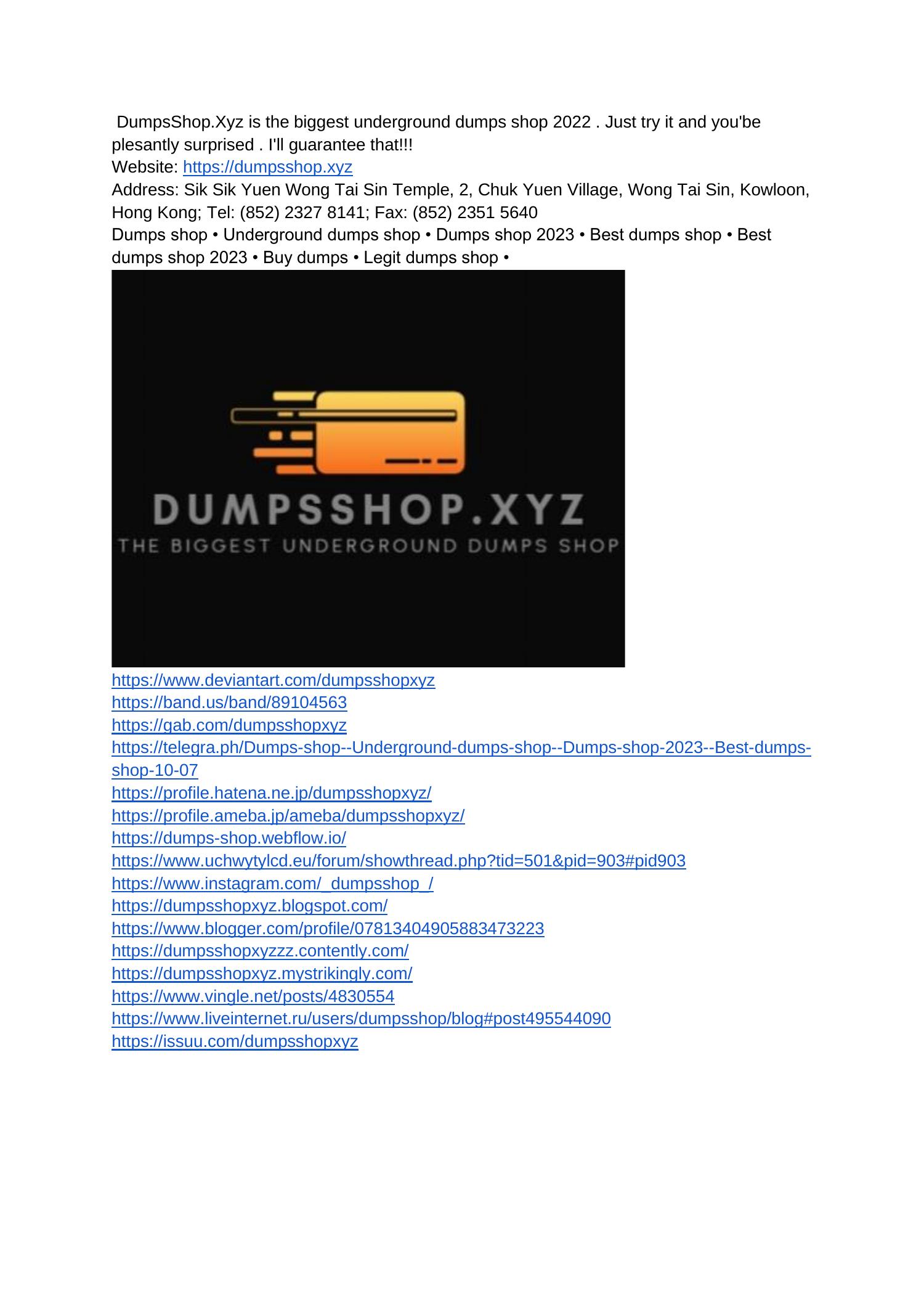 Dumpsshop Docx Docdroid