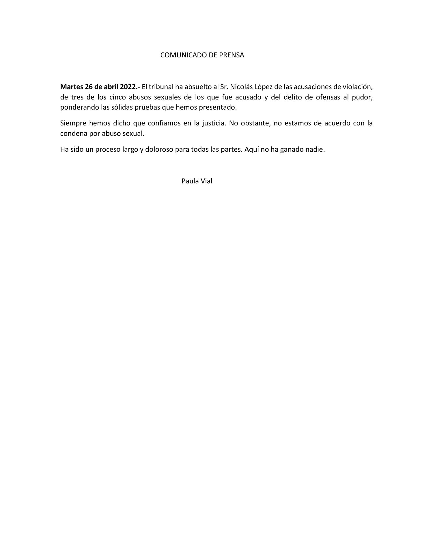 Comunicado De Prensa Pdf Docdroid