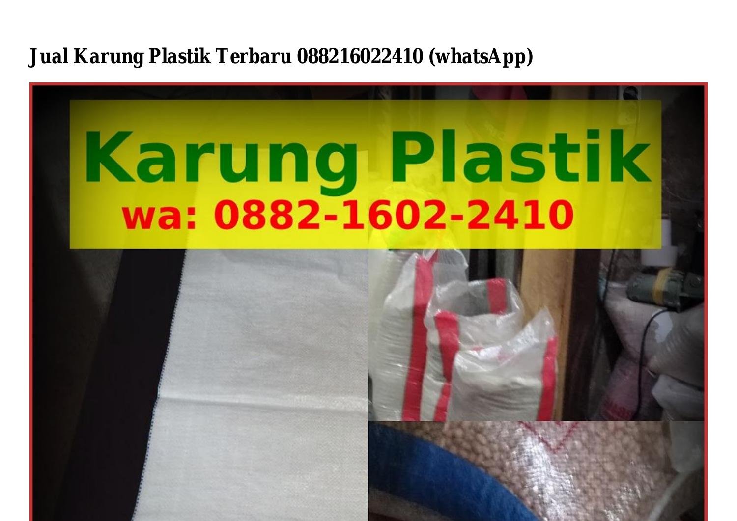 Jual Karung Plastik Terbaru Pdf DocDroid