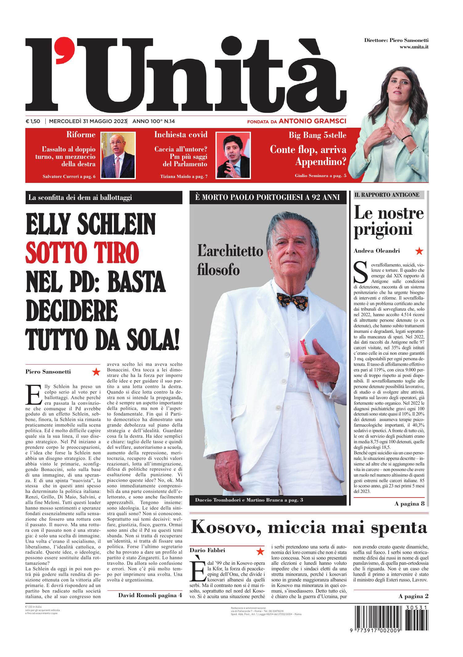 La Rassegna Stampa In Televisione Prime Pagine In Pdf Del Pdf