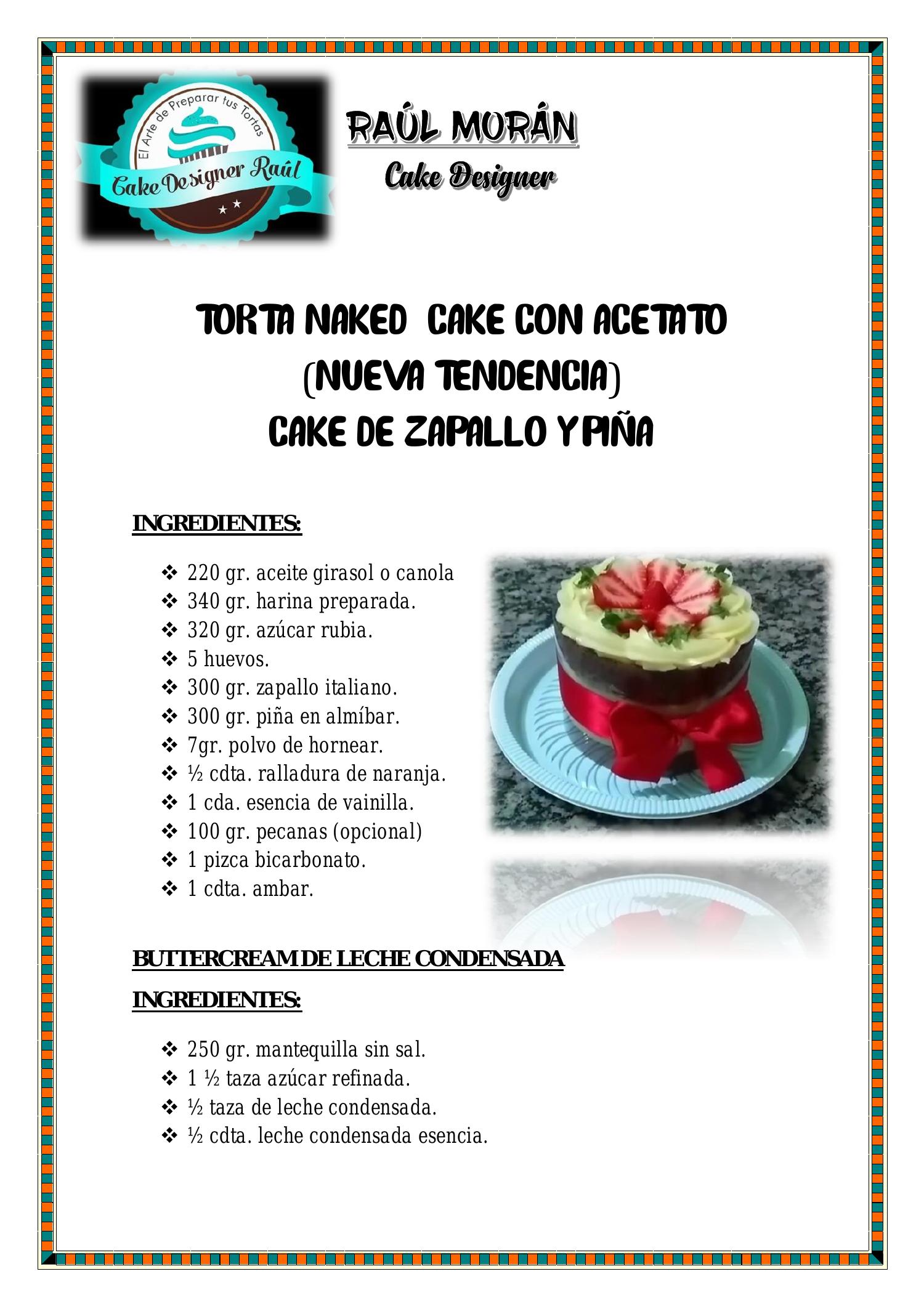 Torta Naked Cake Con Acetato Pdf Docdroid