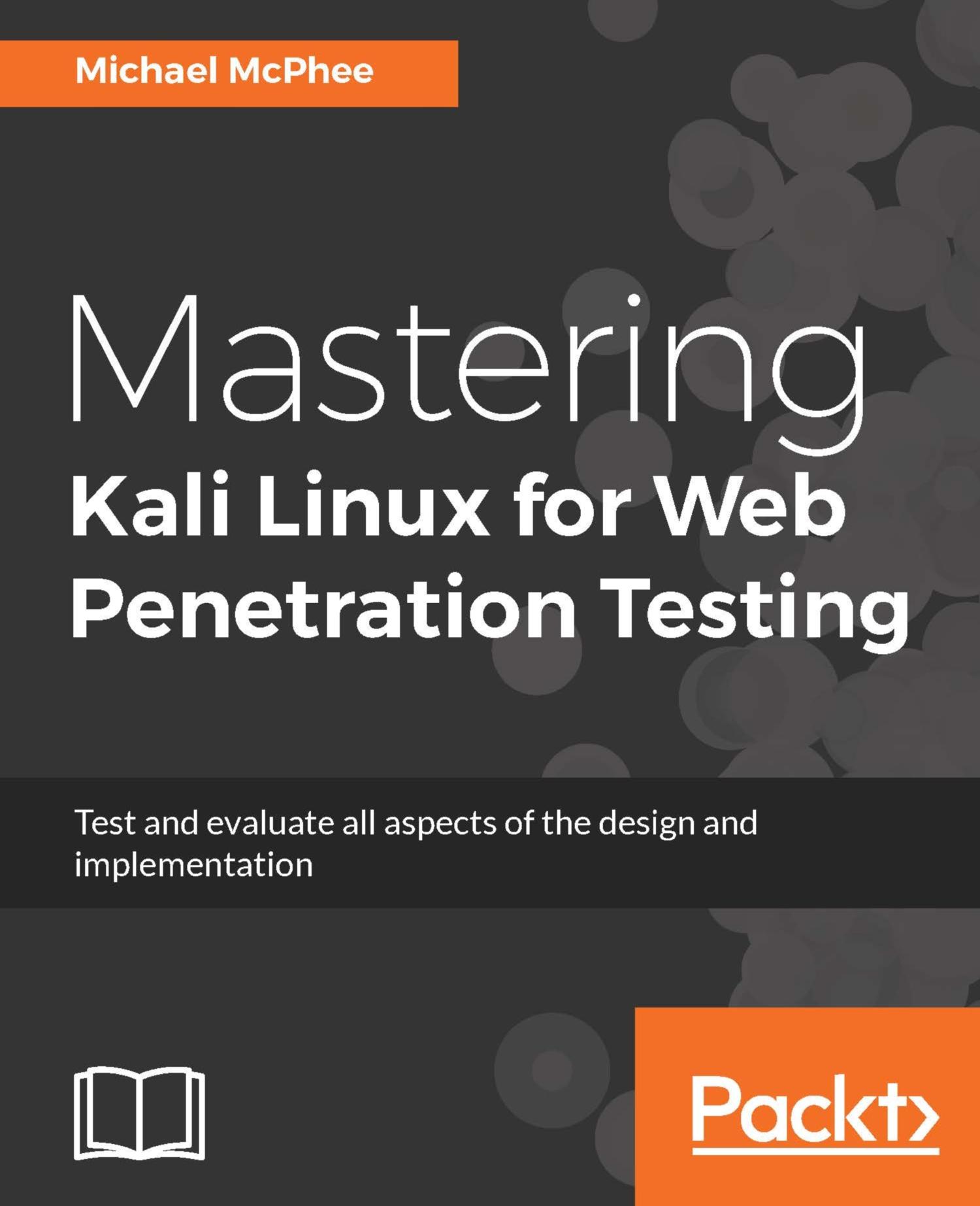 Mastering Kali Linux For Web Penetration Testing Pdf Docdroid