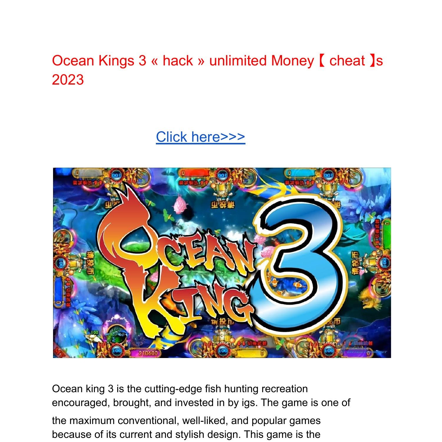 Ocean Kings 3 Hack Unlimited Money Cheat S 2023 Pdf DocDroid