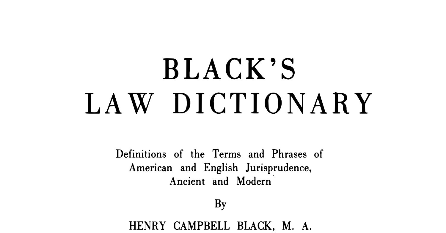 Blacks Law Dictionary Edition 5 The Best By Far Pdf DocDroid