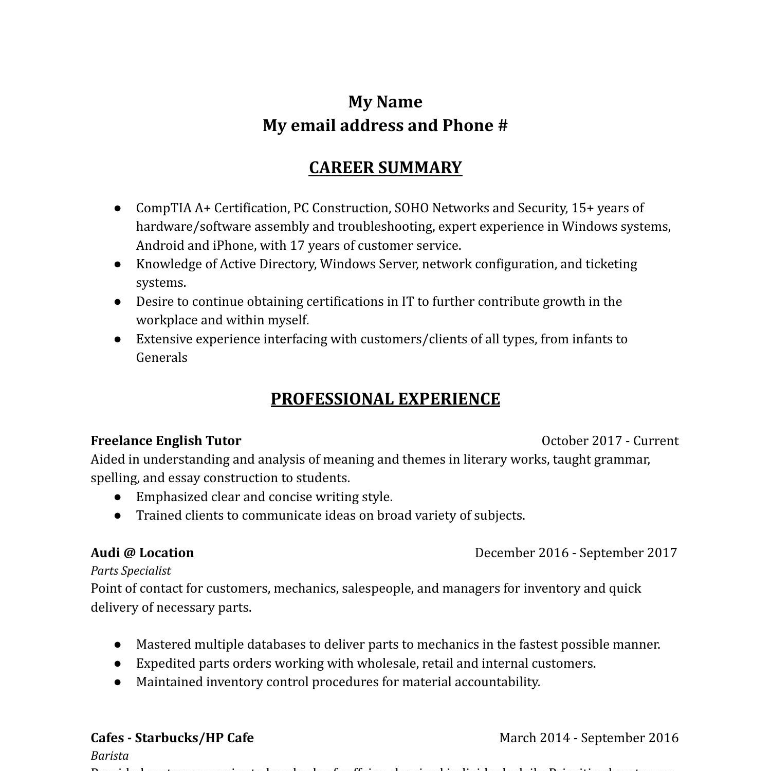 Stripped Resume Pdf Docdroid