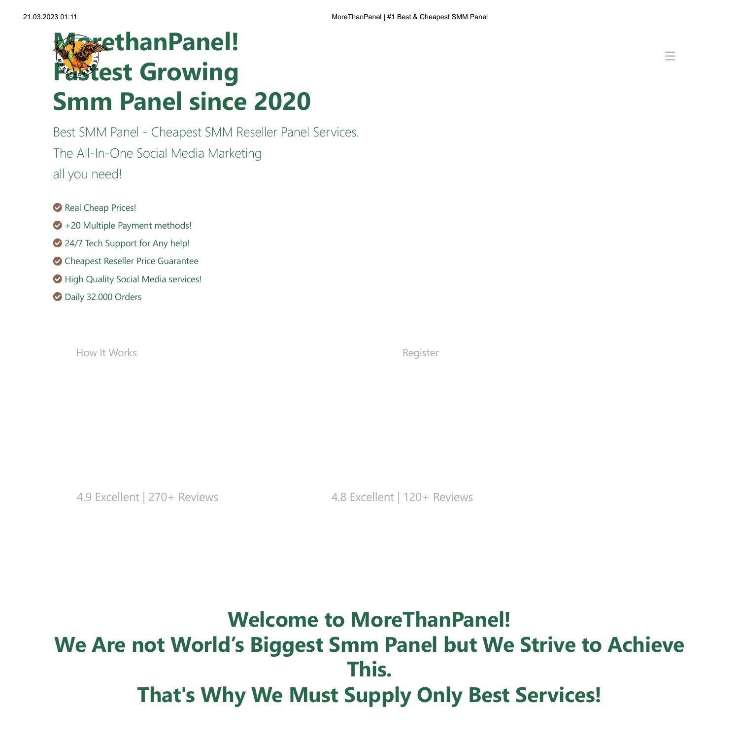 Morethanpanel Best Cheapest Smm Panel Pdf Docdroid