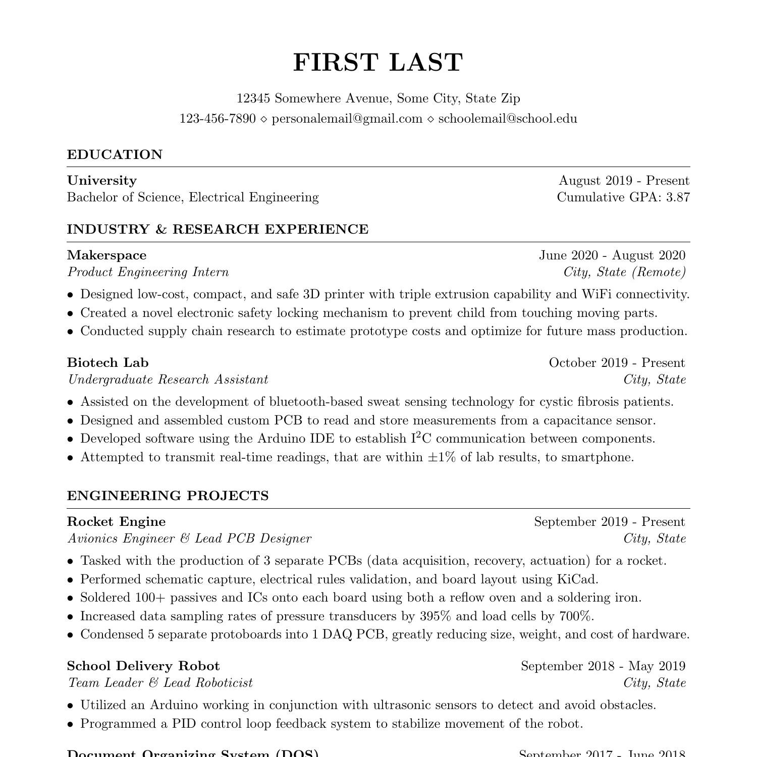 Redacted Resume Pdf DocDroid