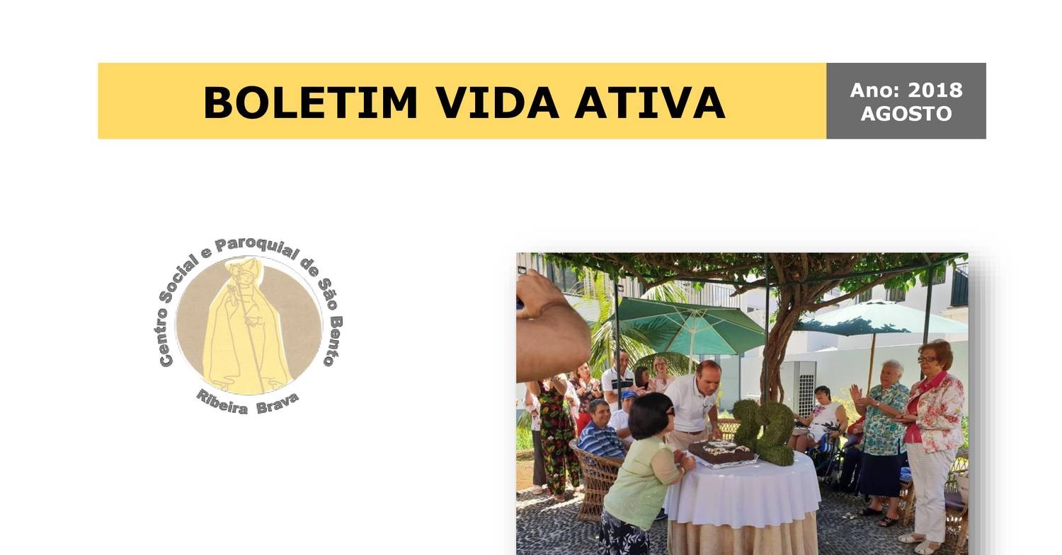 Boletim Vida Ativa Agosto 2018 Pdf DocDroid