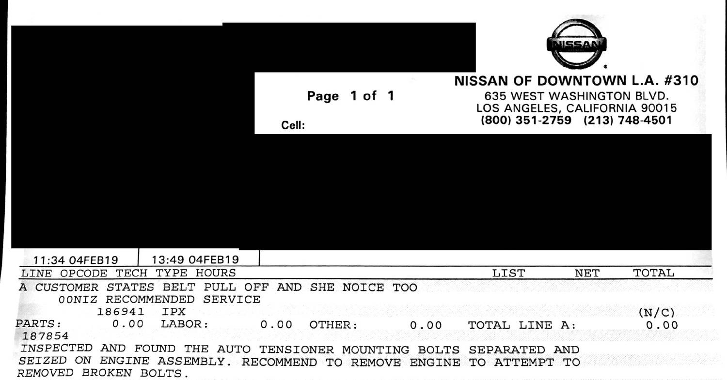 Nissan Invoice Pdf DocDroid