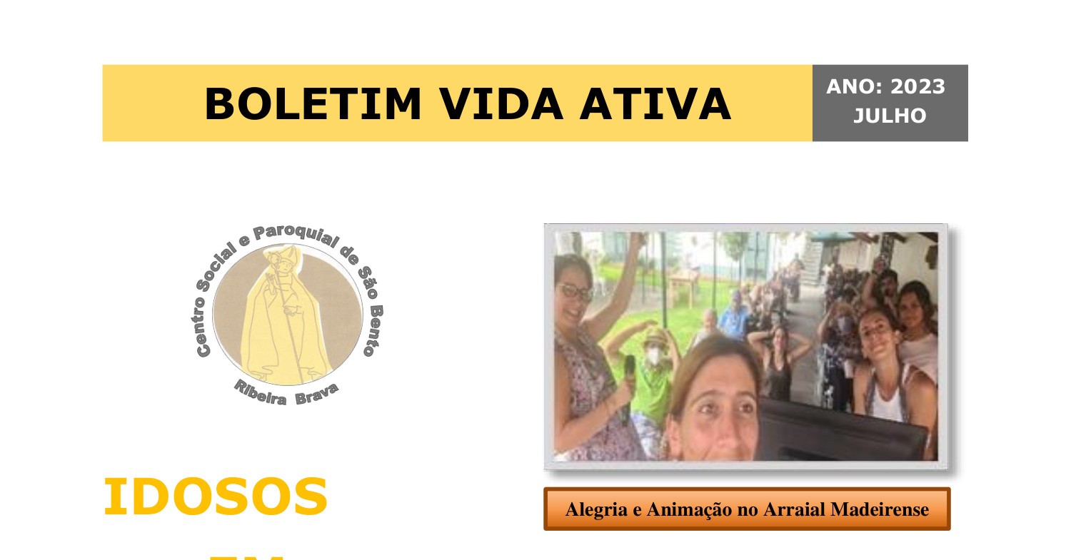 Boletim Da Vida Ativa Julho 2023 Pdf DocDroid