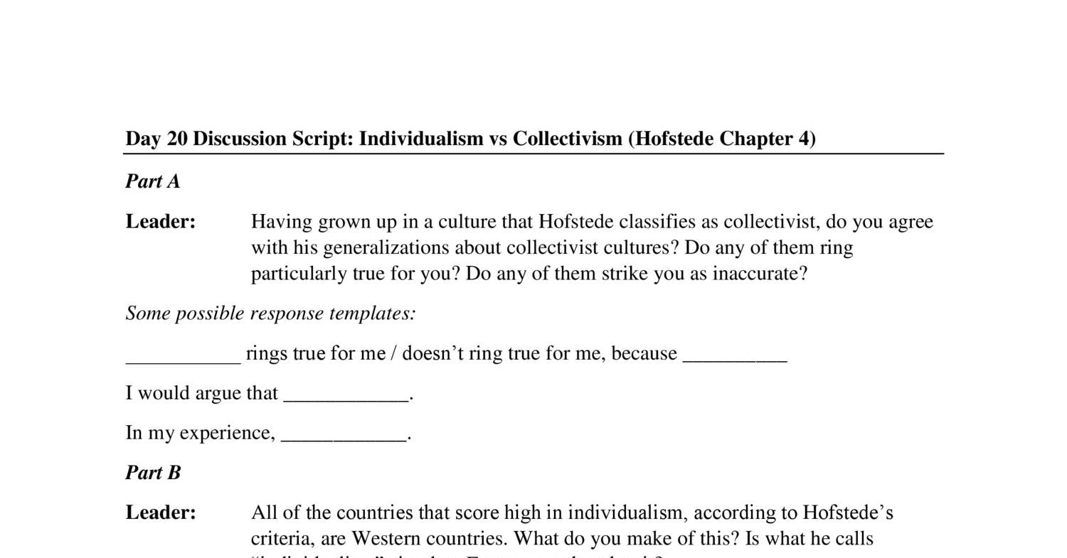 Day 20 Discussion Script Docx DocDroid