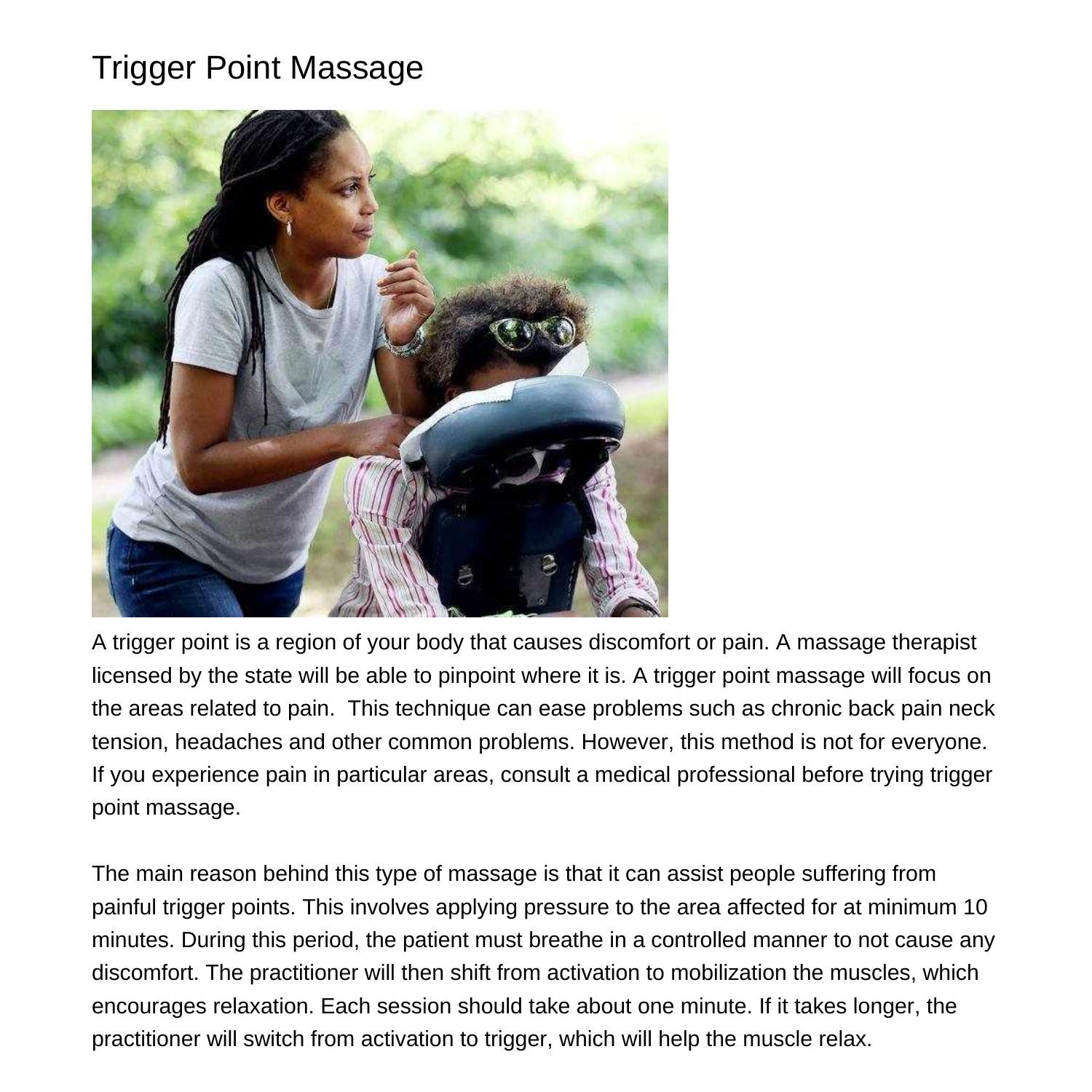 Trigger Point Massageihahb Pdf Pdf DocDroid