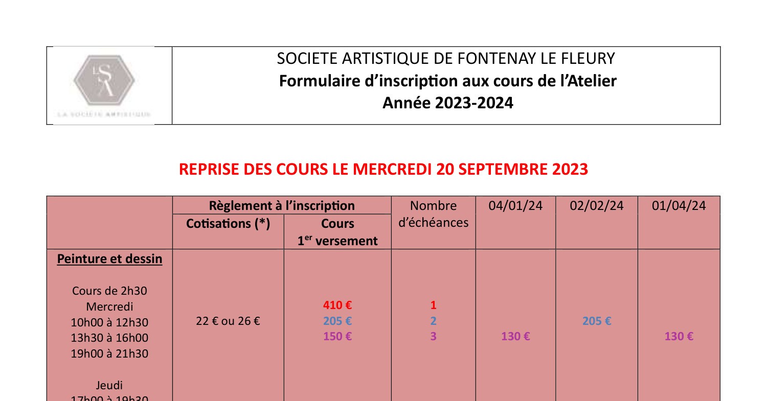 Fiche Inscription Pdf Docdroid