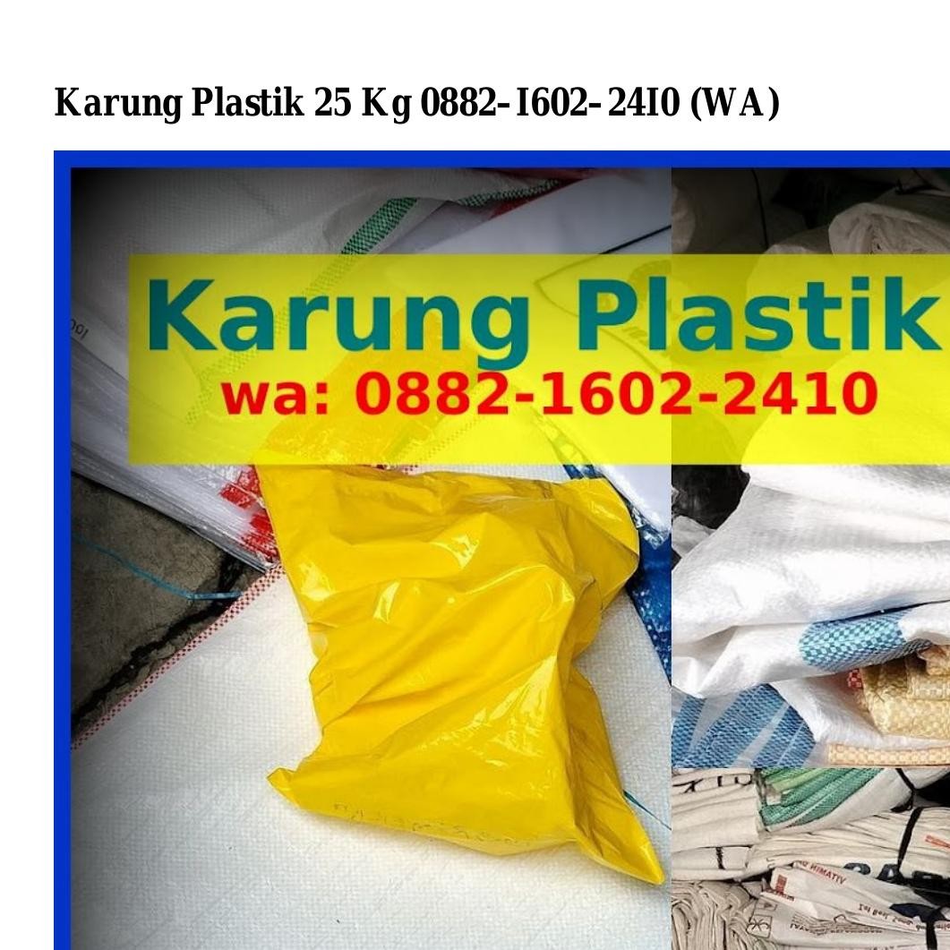 Karung Plastik Kg Pdf Docdroid