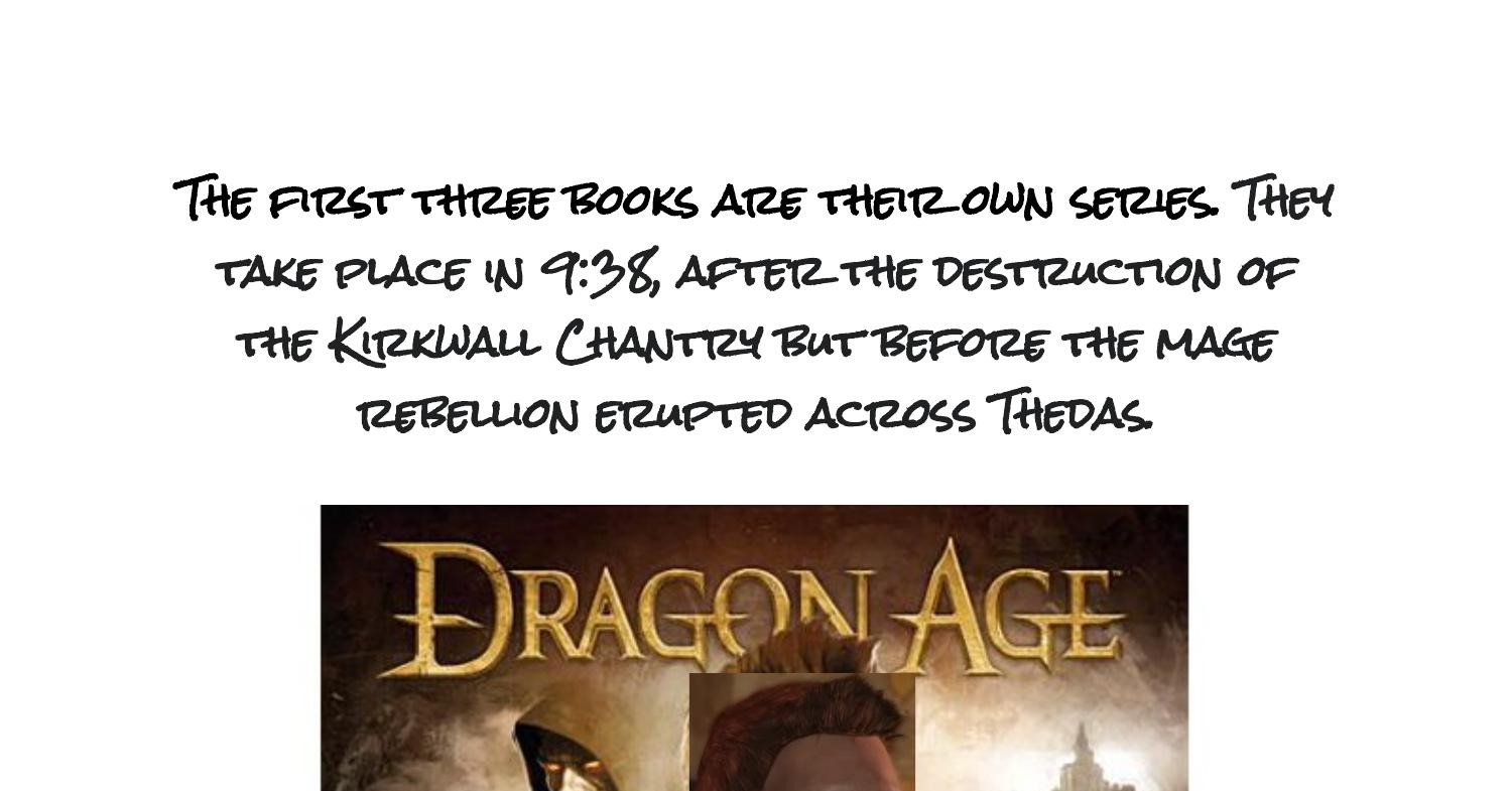 Dragon Age Comics Summary Pdf Docdroid