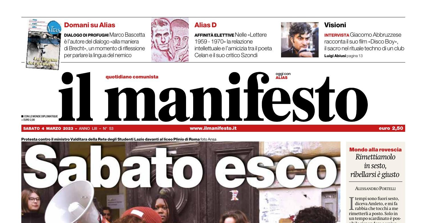 La Rassegna Stampa Del Marzo Prime Pagine Sfogliabili Pdf