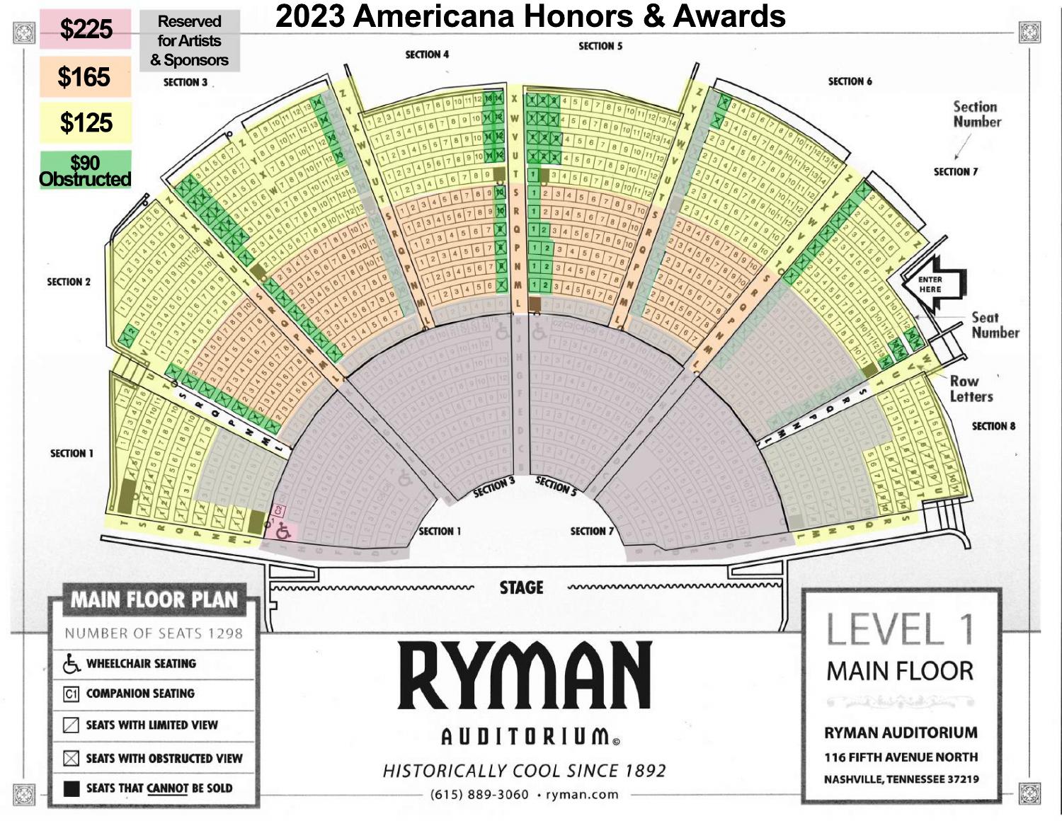 2023 Americana Honors & Awards Seating Chart.pdf | DocDroid