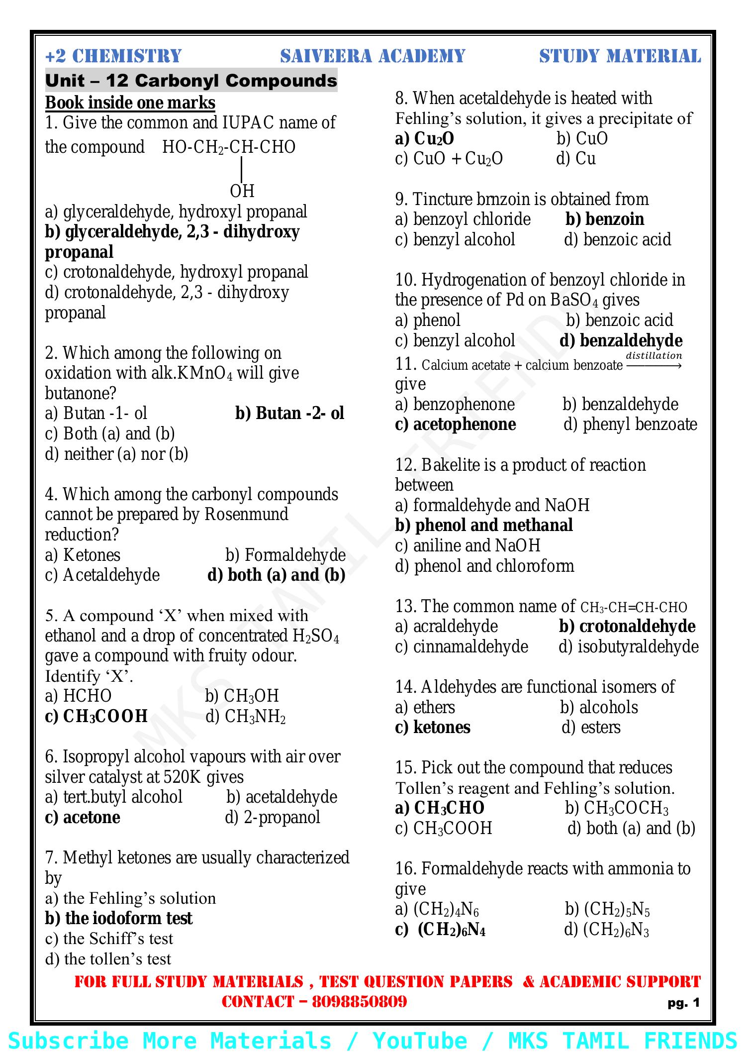 PDF Télécharger ap chemistry unit 1 frq Gratuit PDF