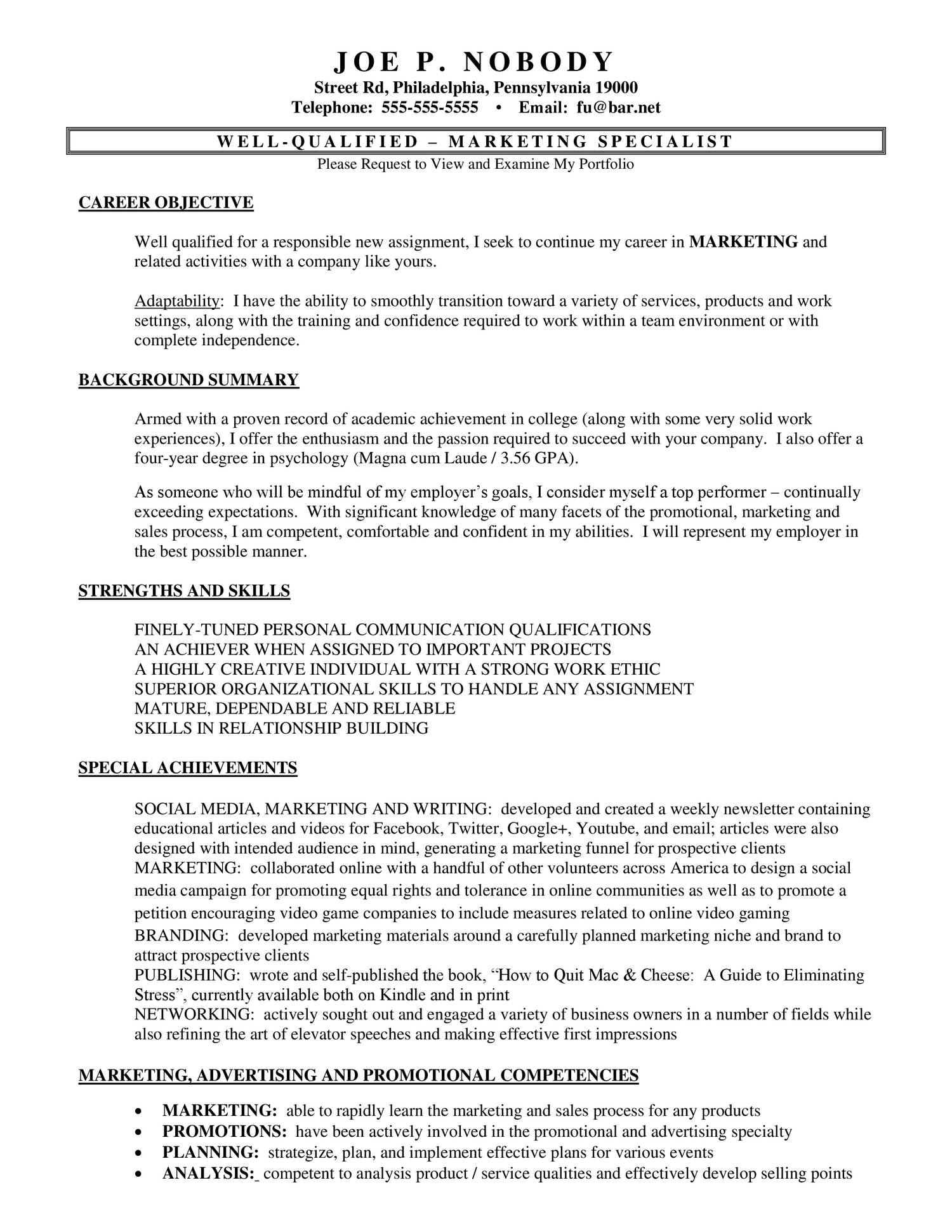 resume template reddit