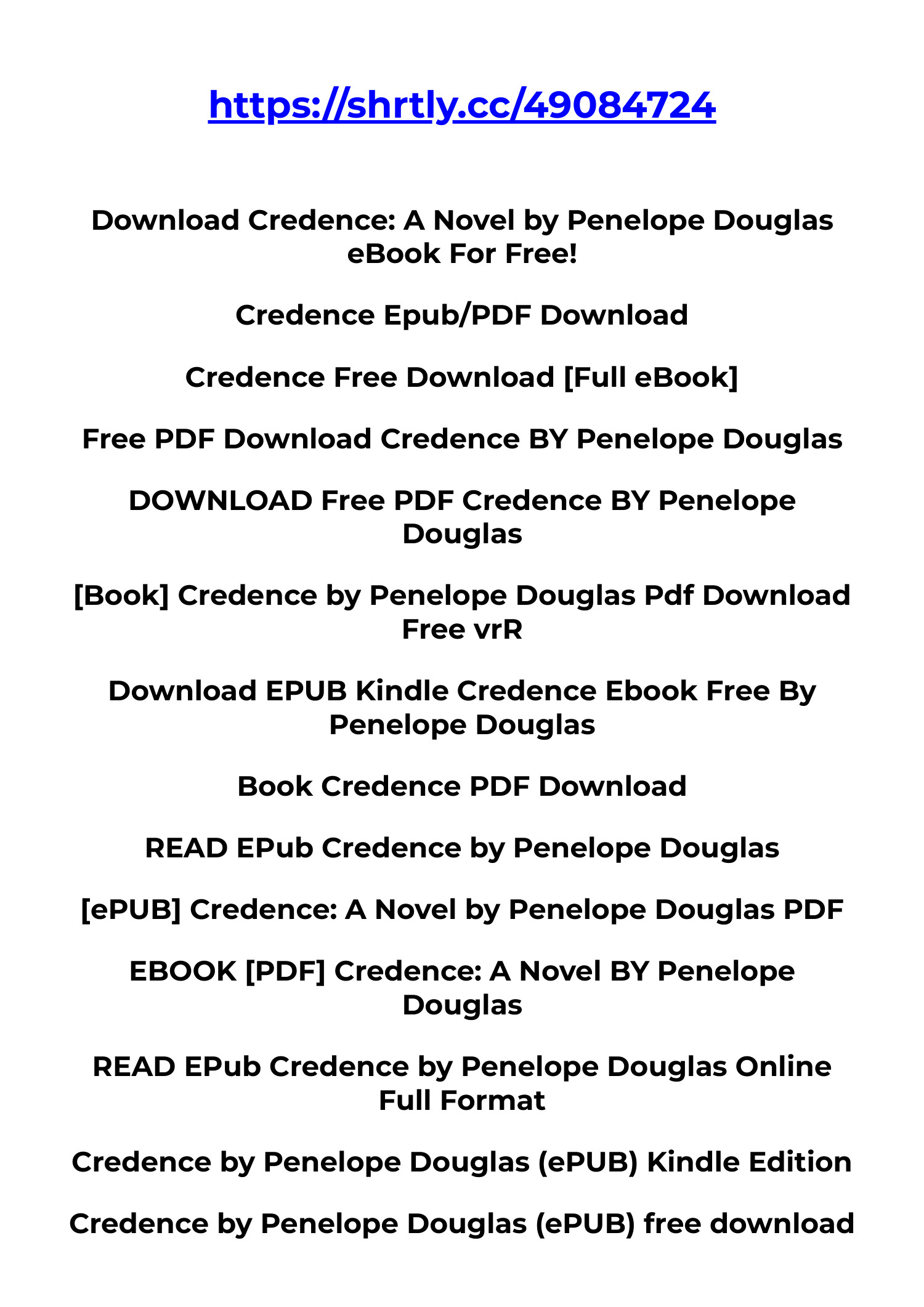 Download PDF Credence Ebook Free By Penelope Douglas.pdf | DocDroid