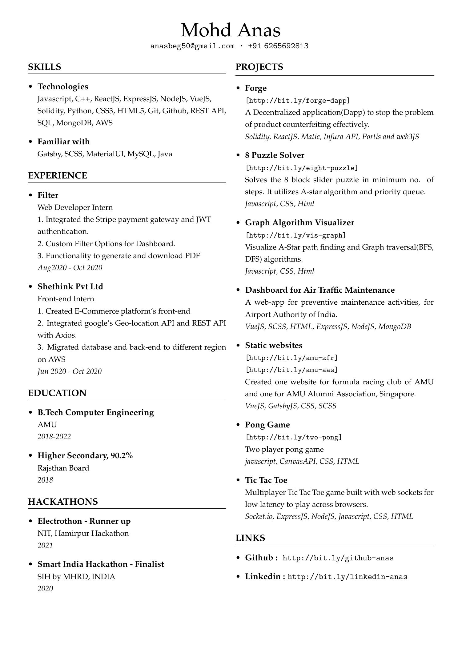 Anas_Resume.pdf | DocDroid