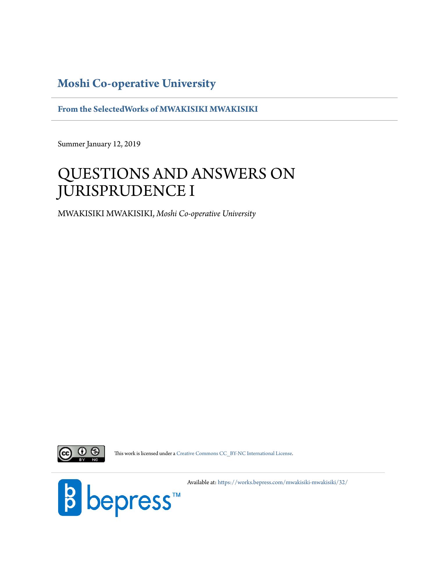 Jurisprudence Questions And Answers_stamped.pdf | DocDroid