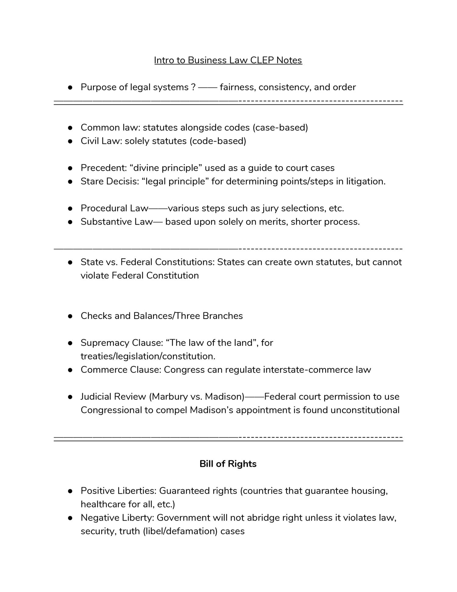 intro-to-business-law-clep-notes-pdf-docdroid