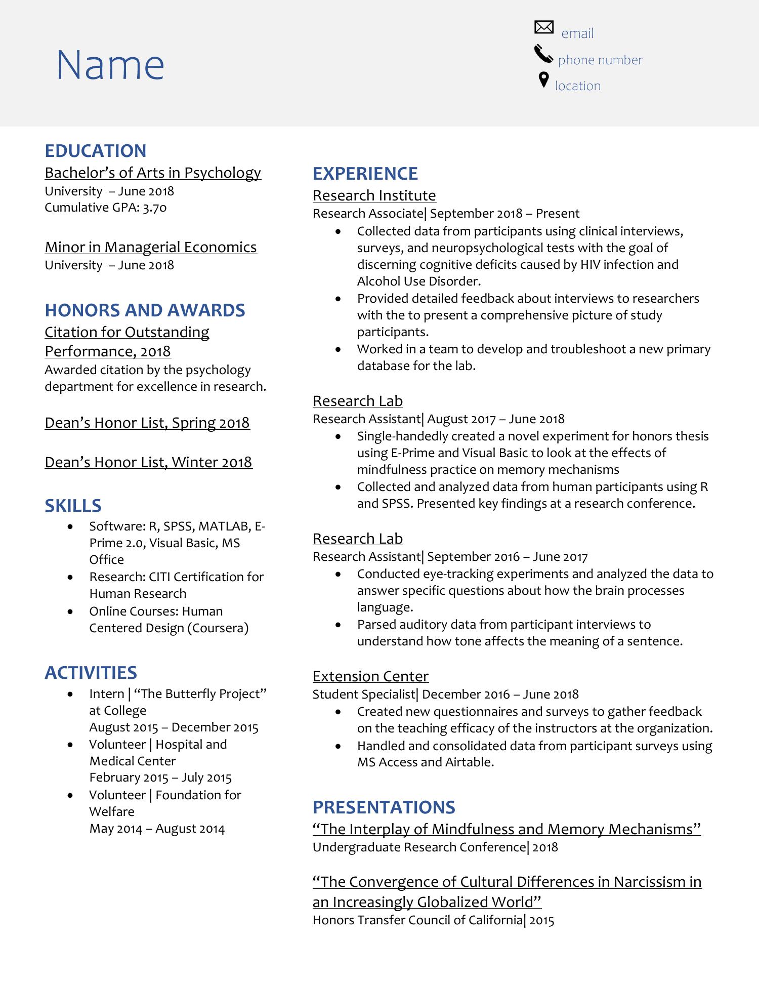 reddit free professional resume templates