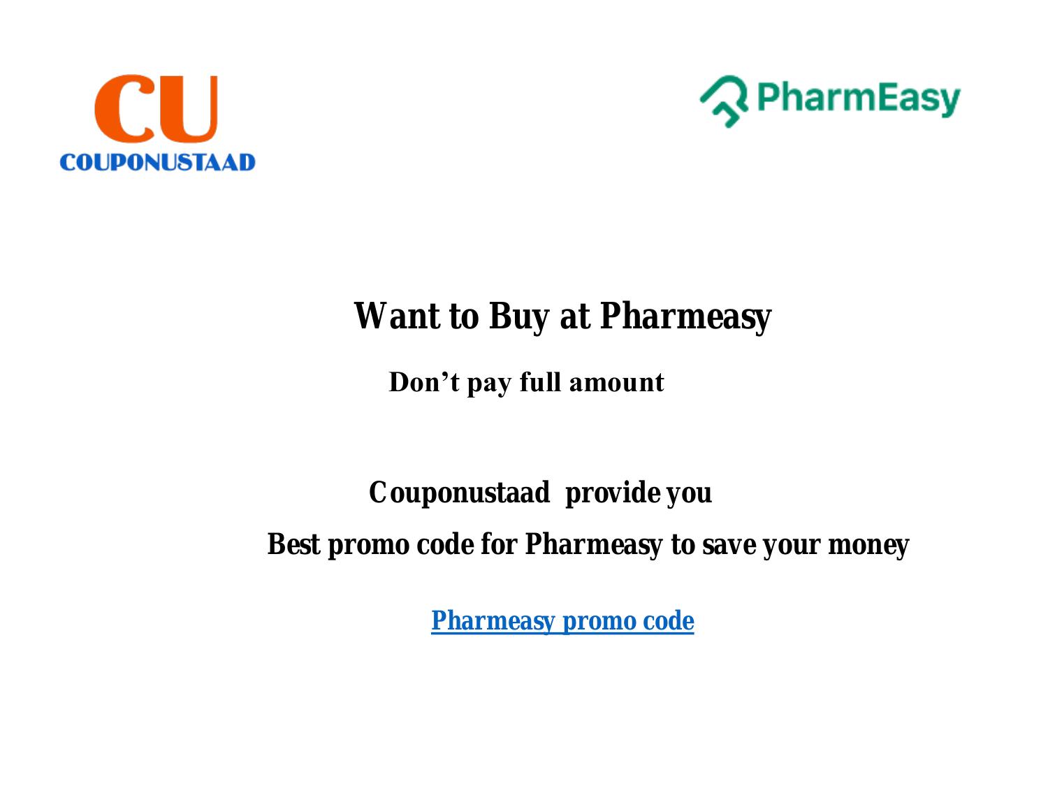 pharmeasy coupon codes new user