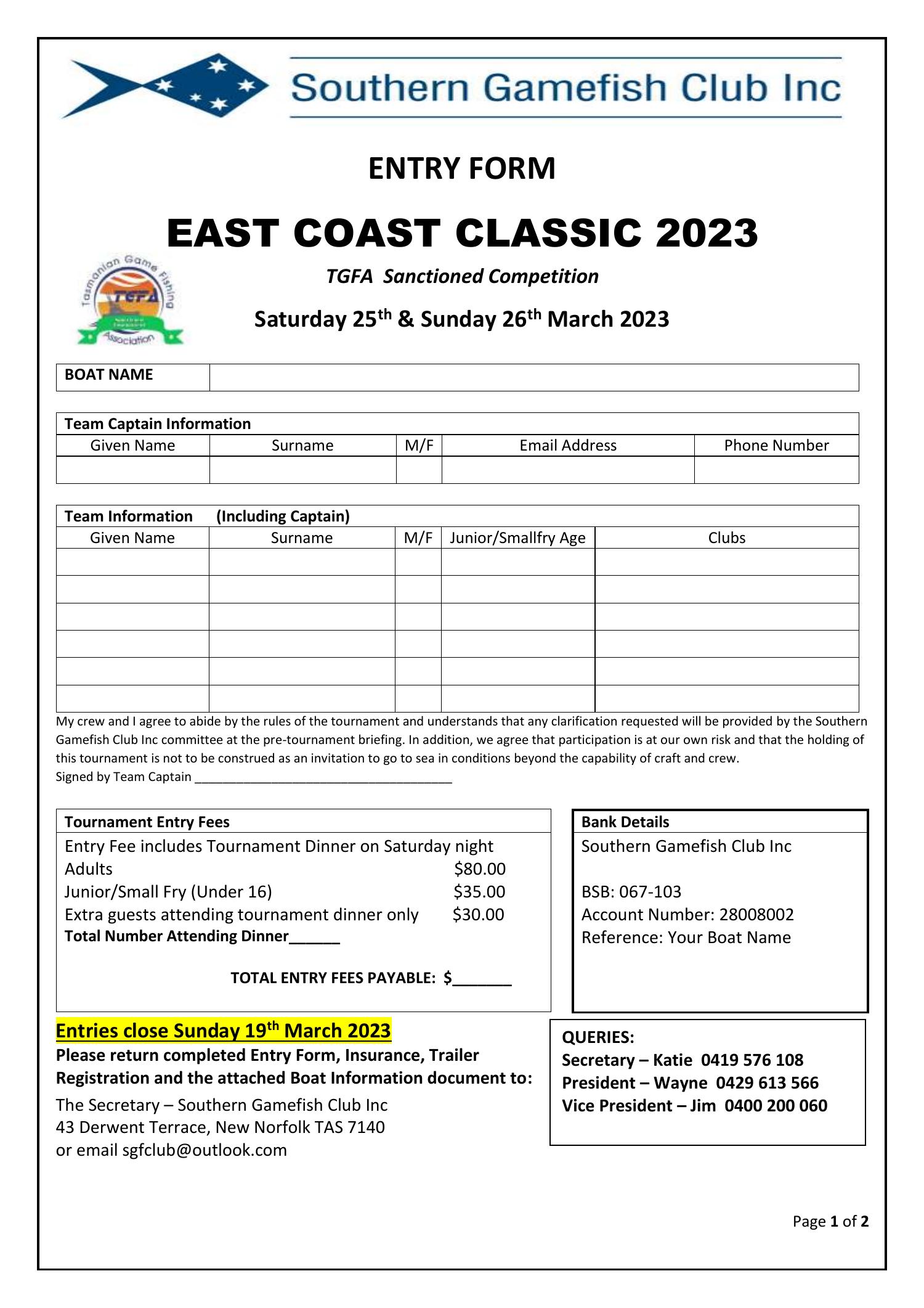 East Coast Classic ENTRY FORM 2023.pdf DocDroid