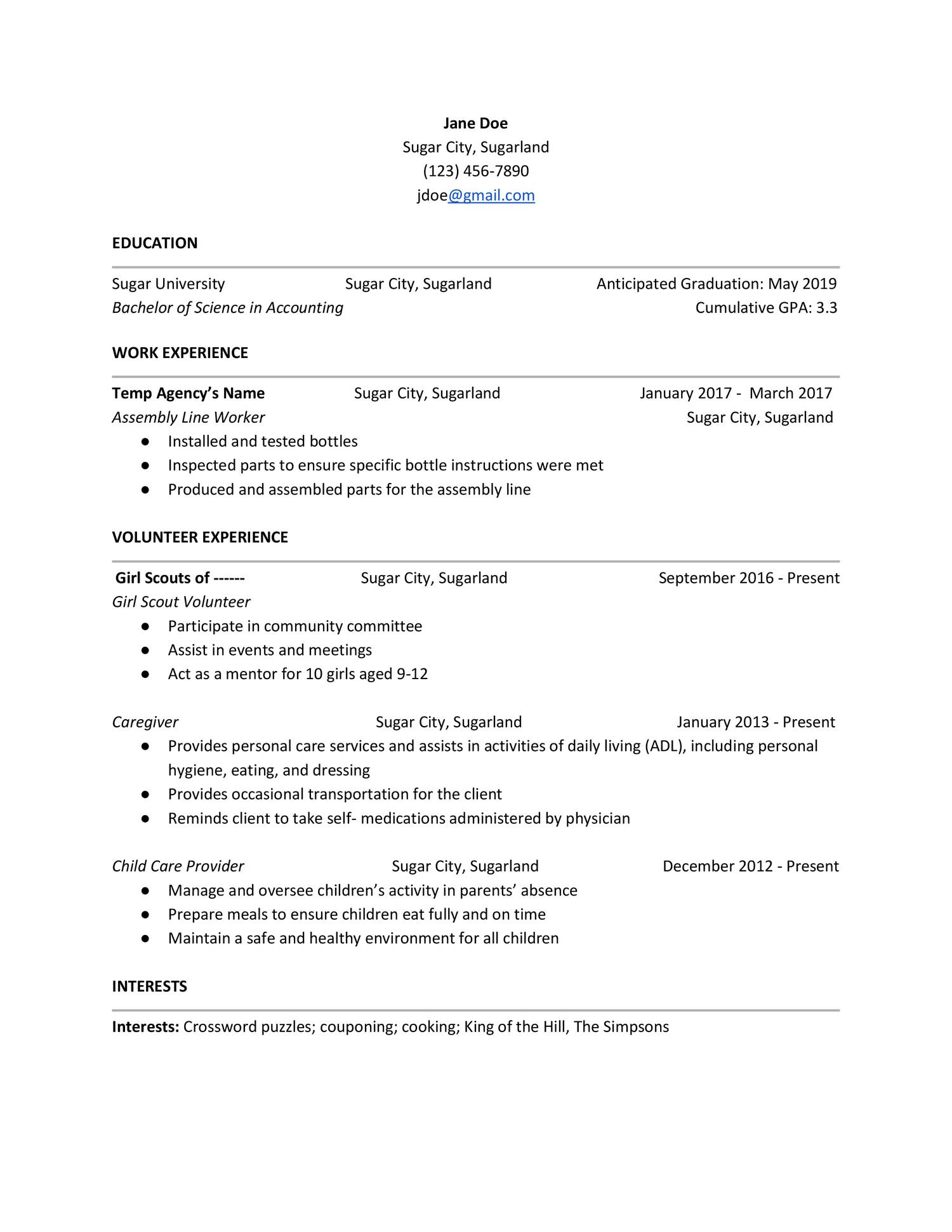 Fake resume.docx DocDroid