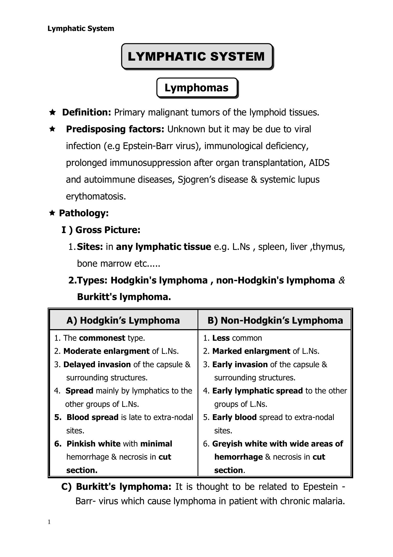 Surgery Of Lymphatic System Docx Docdroid