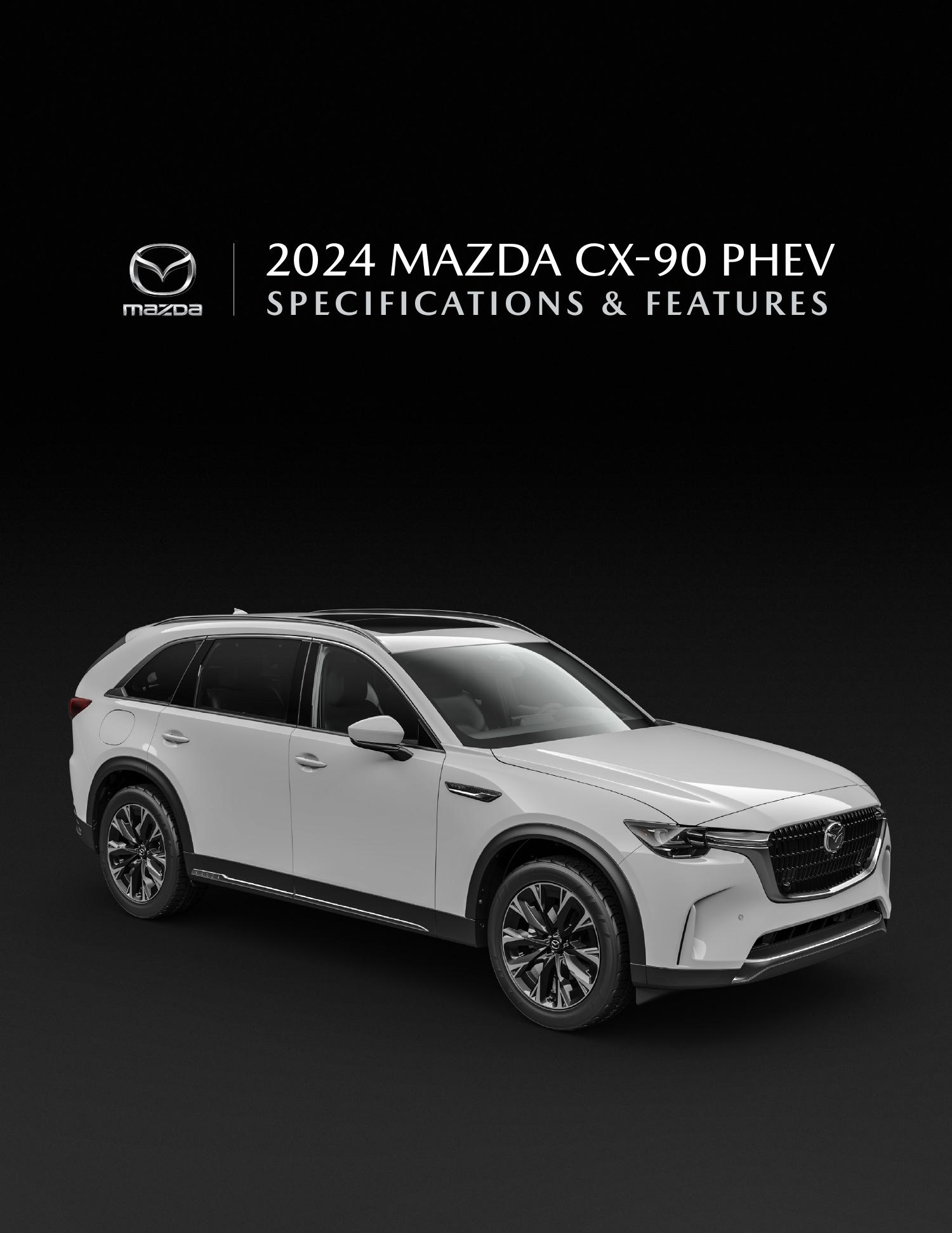 2024 Mazda CX90 PHEV Specifications & Features.pdf DocDroid