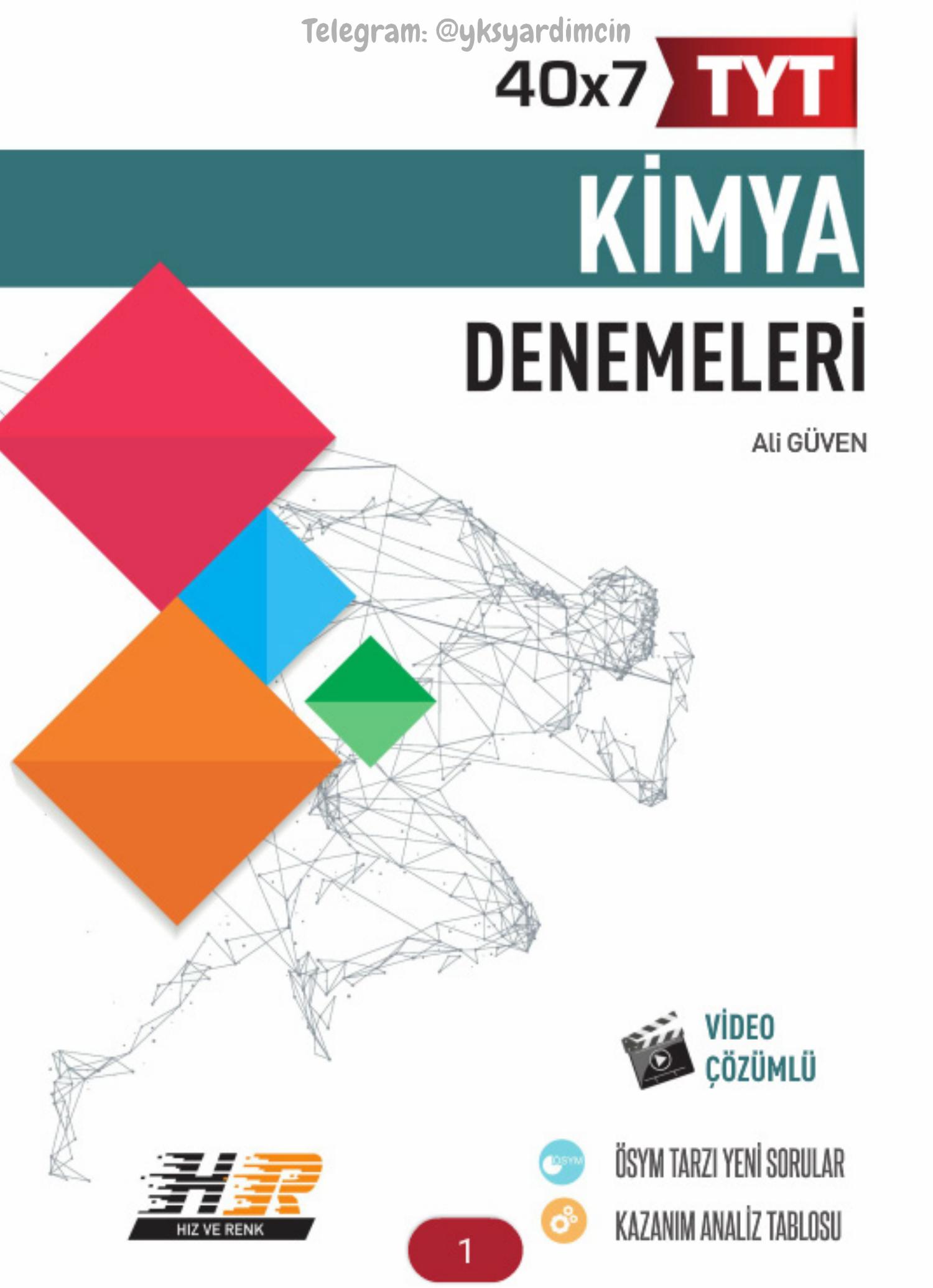 Hız Ve Renk Yayınları - TYT Kimya - 40'lı Deneme.pdf | DocDroid