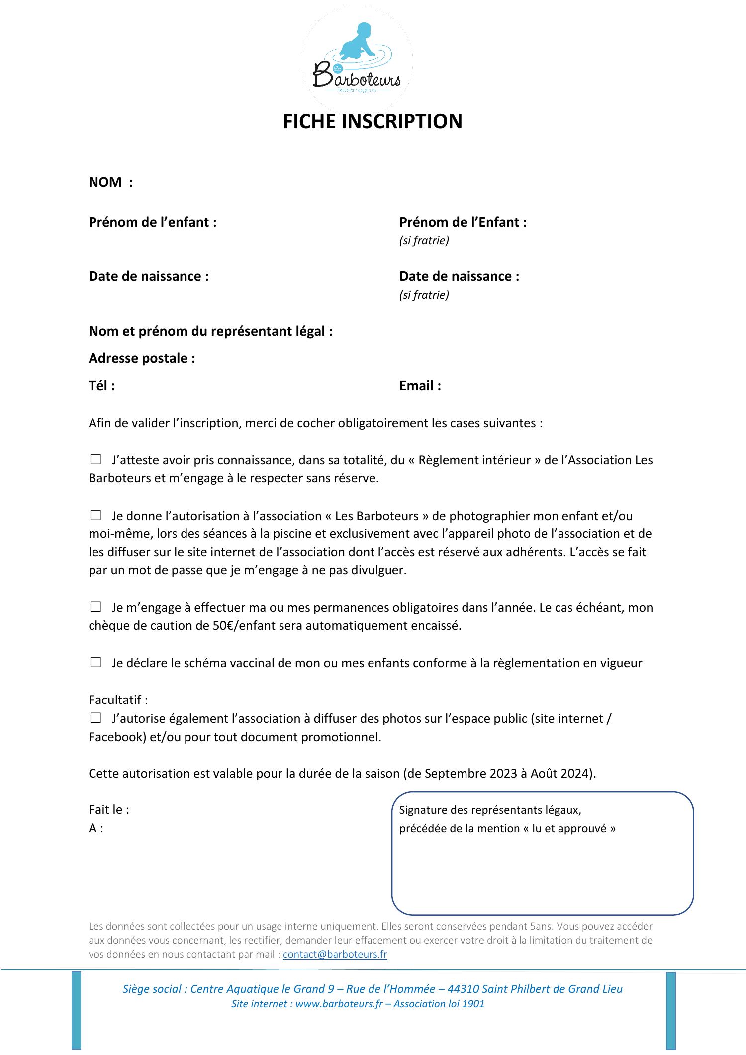 Fiche Inscription 2023 - 2024.pdf | DocDroid