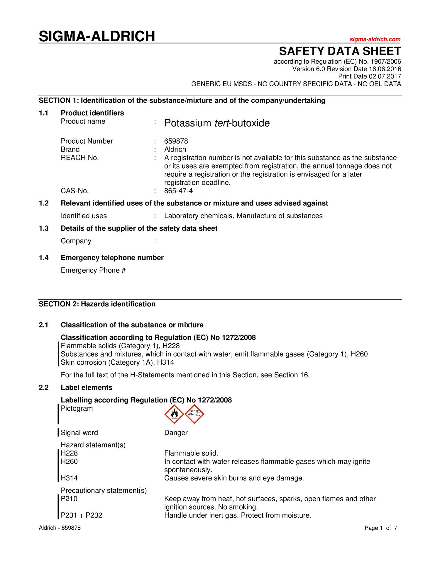 Potassium tert-butoxide SA.pdf | DocDroid