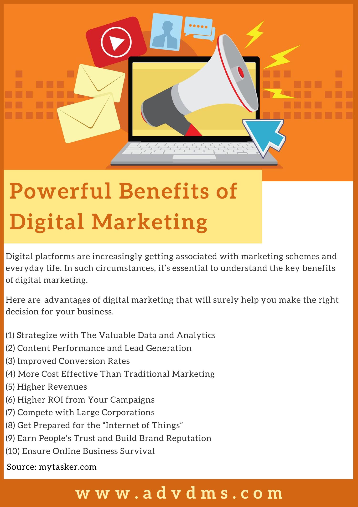 What are the Benefits of Digital Marketing Pdf  