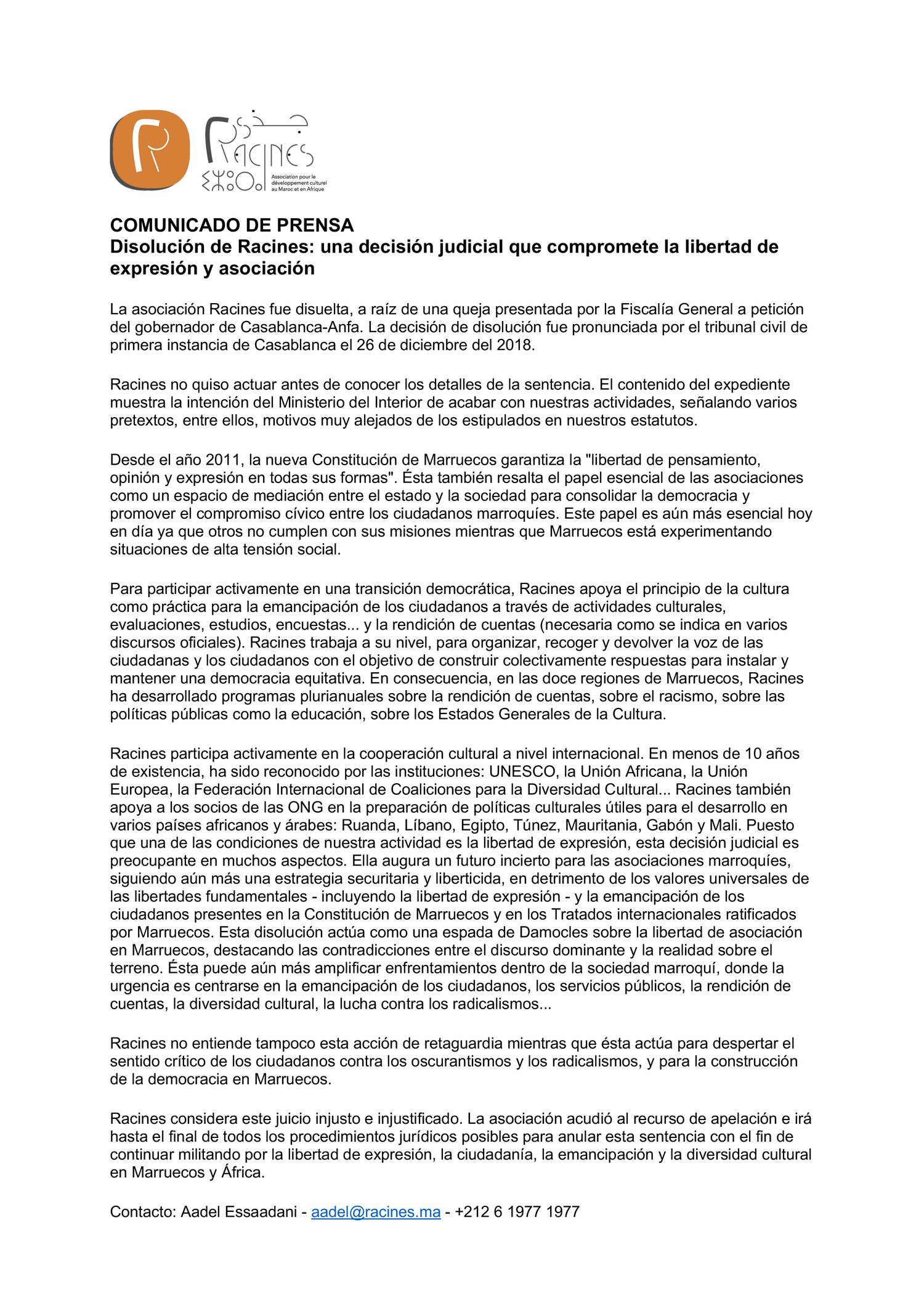 Comunicado De Prensa Espdf Docdroid 1369