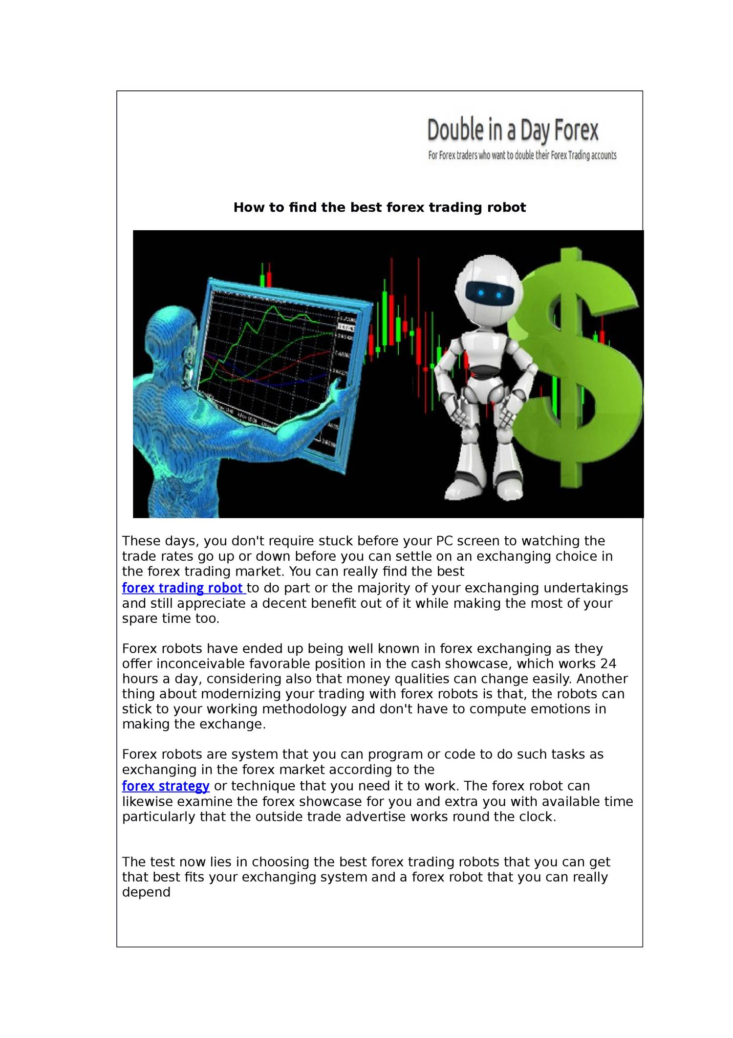 Pdf Forex Trading Robot Pdf Docdroid - 