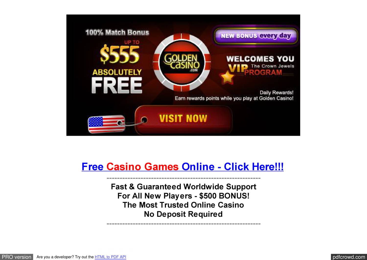 Best bonus casino deposit first