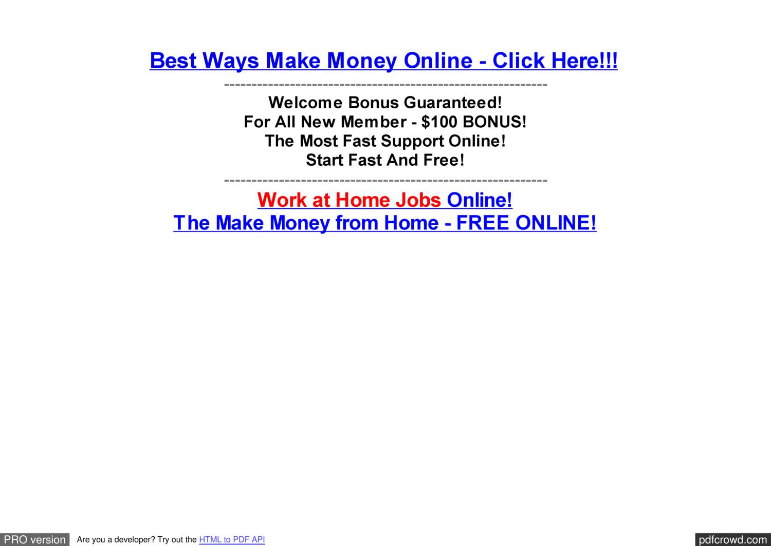 Quick And Easy Way To Make Money Online Pdf Docdroid - 