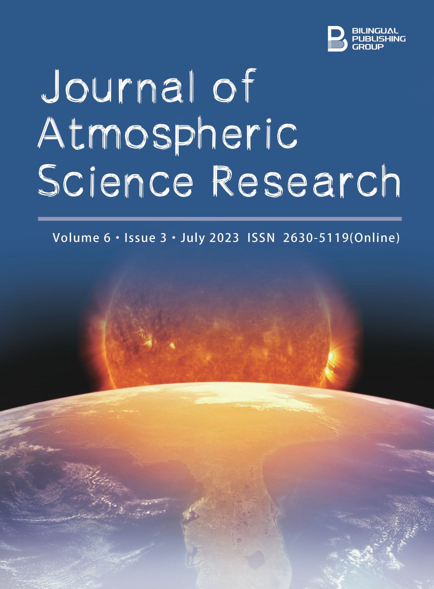 Journal Of Atmospheric Science Research | Vol.6, Iss.3 July 2023.pdf ...