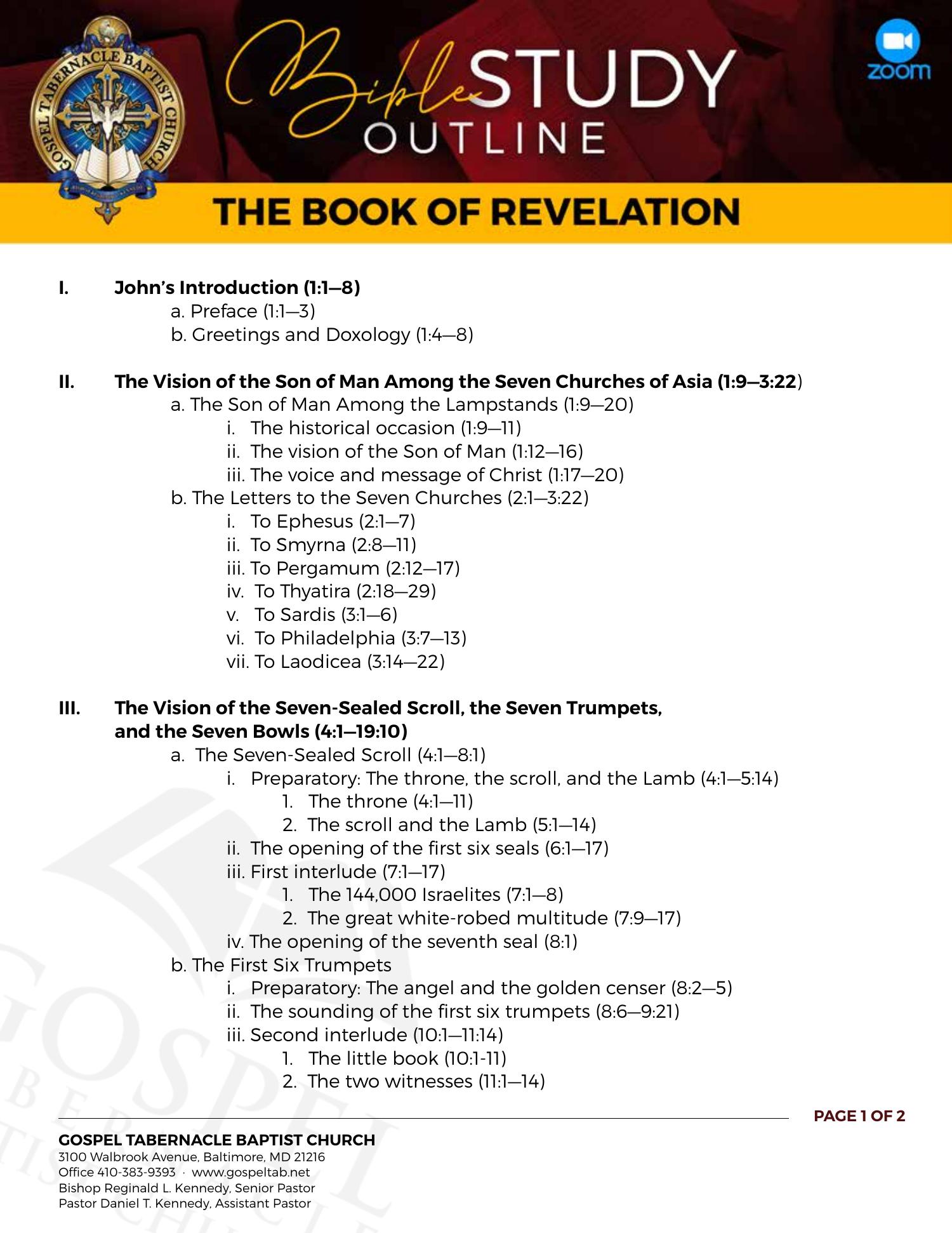 Bible Study Outline Revelation.pdf DocDroid