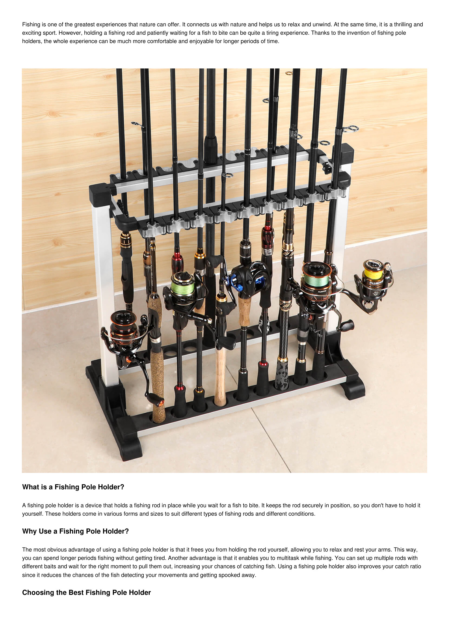 Fishing Made Easy With The Best Fishing Pole Holders Available Today