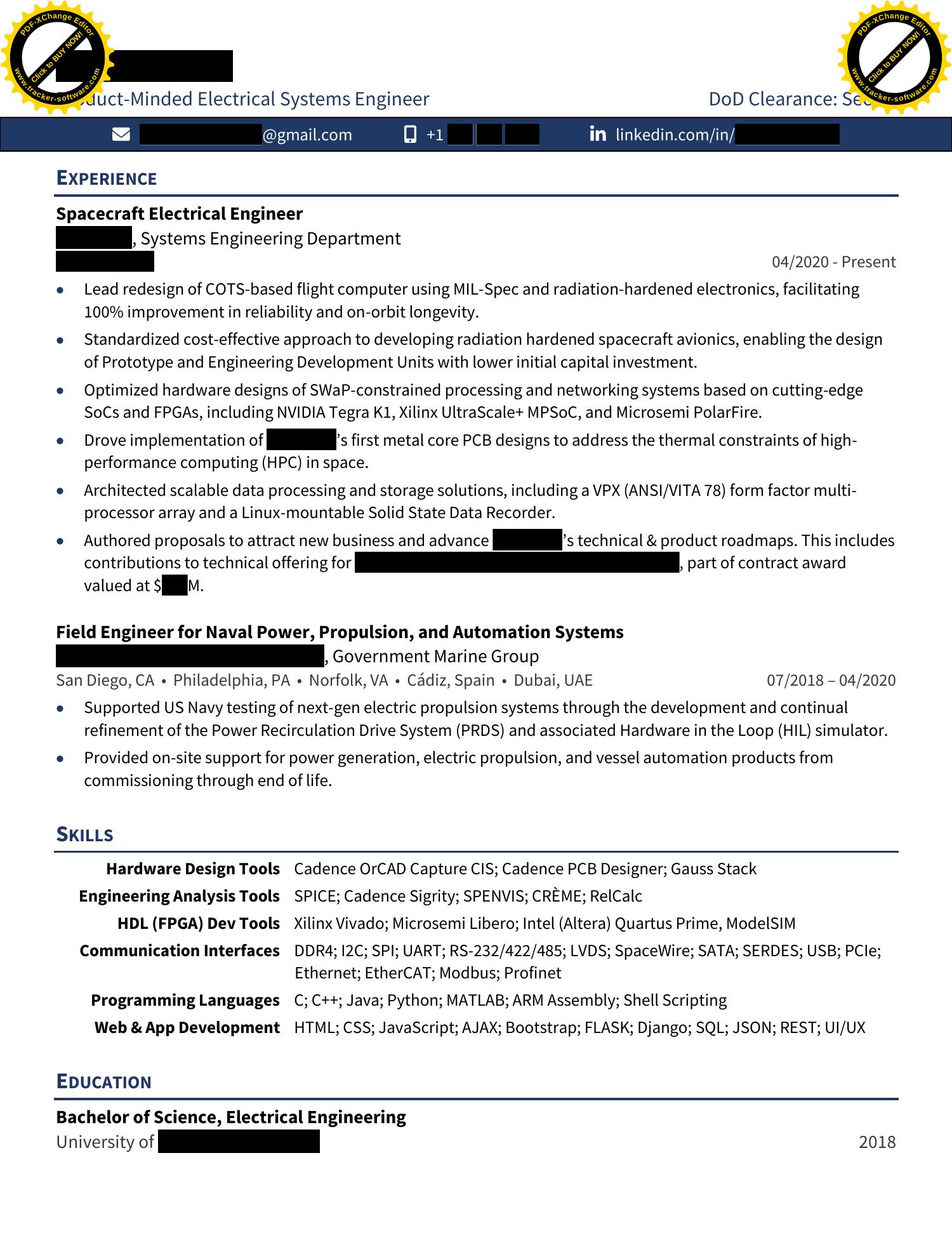 resume format tips 2022