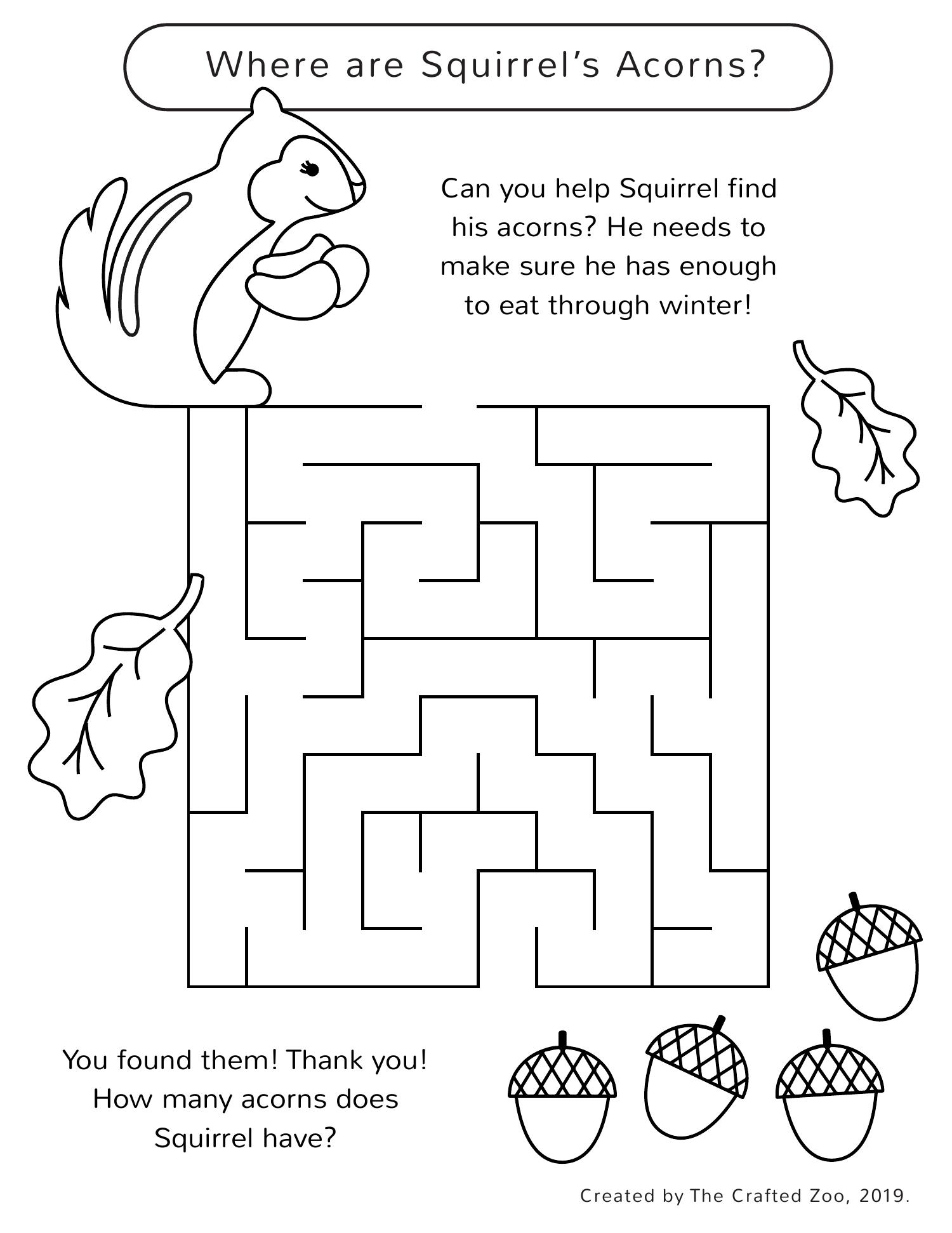 Acorn Maze Printable.pdf | DocDroid