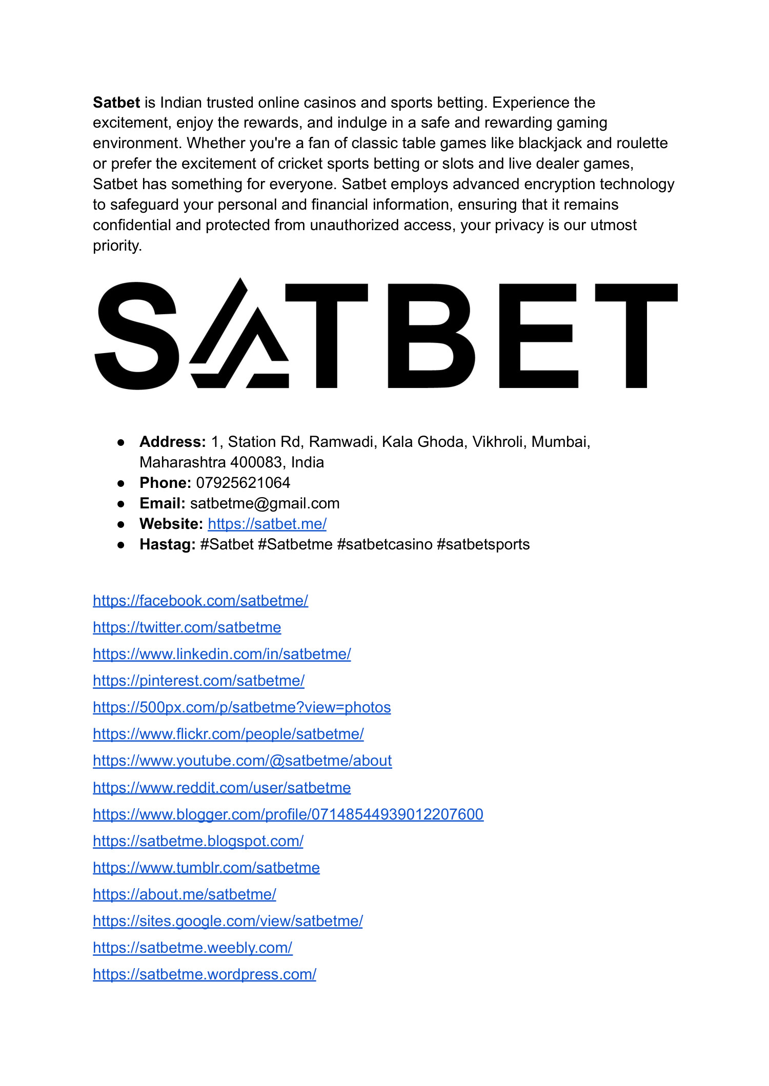 Satbet_ The Ultimate Destination for Casino Enthusiasts in India.pdf 