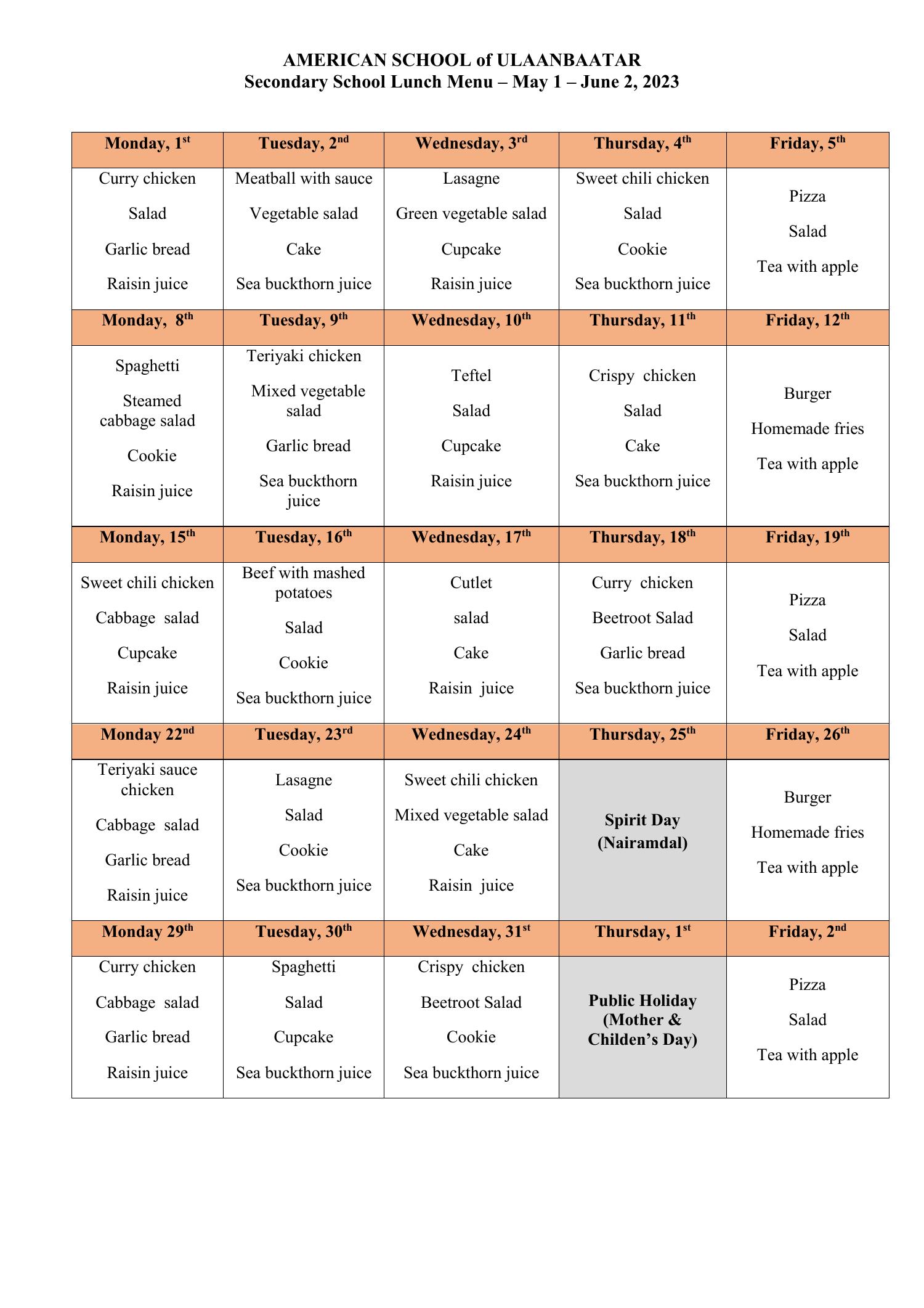 ASU - Lunch Menu - May 2023 eng.pdf | DocDroid